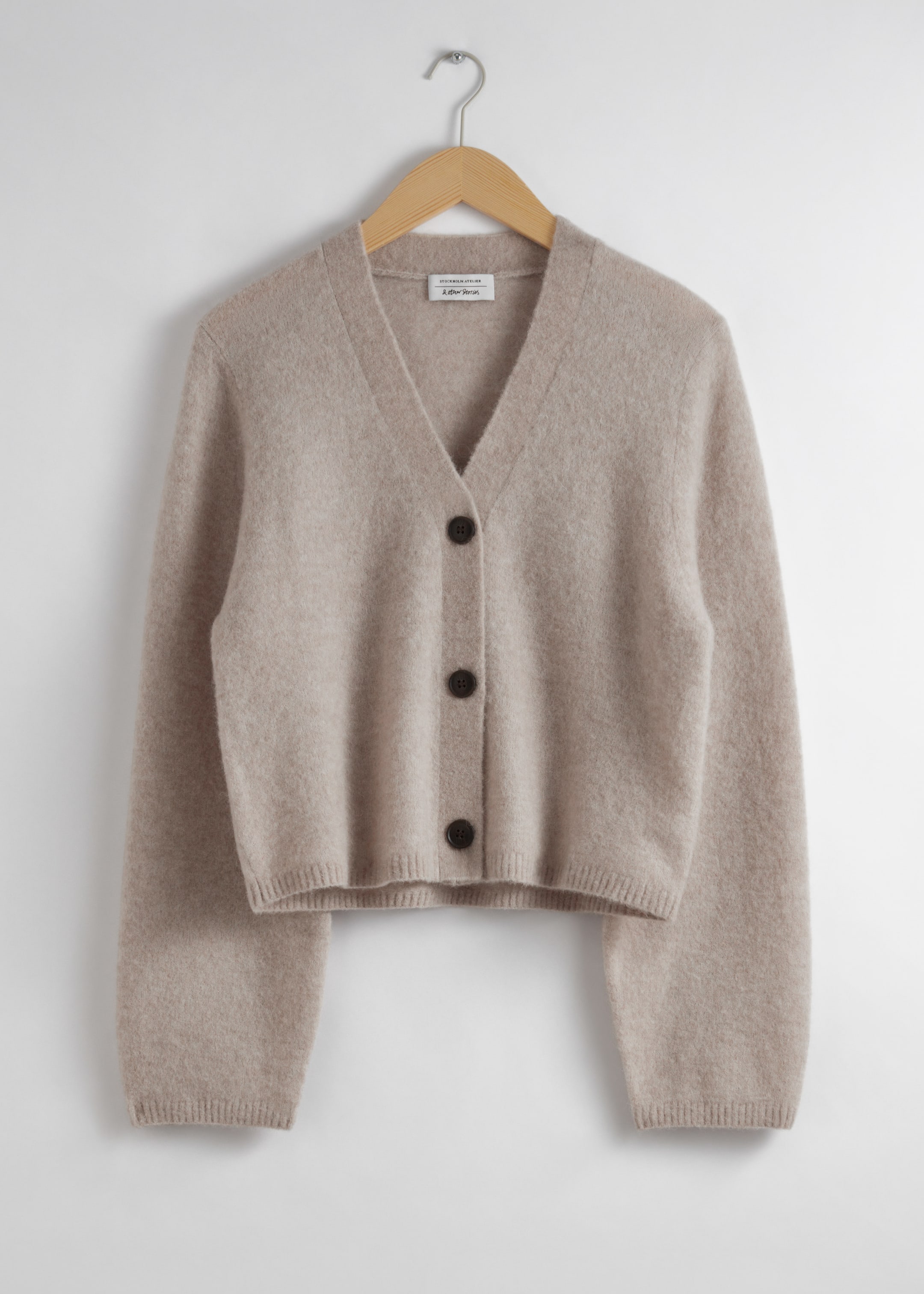 View larger image: Oversized Knit Cardigan - Mole - Ladies | H&M GB 1