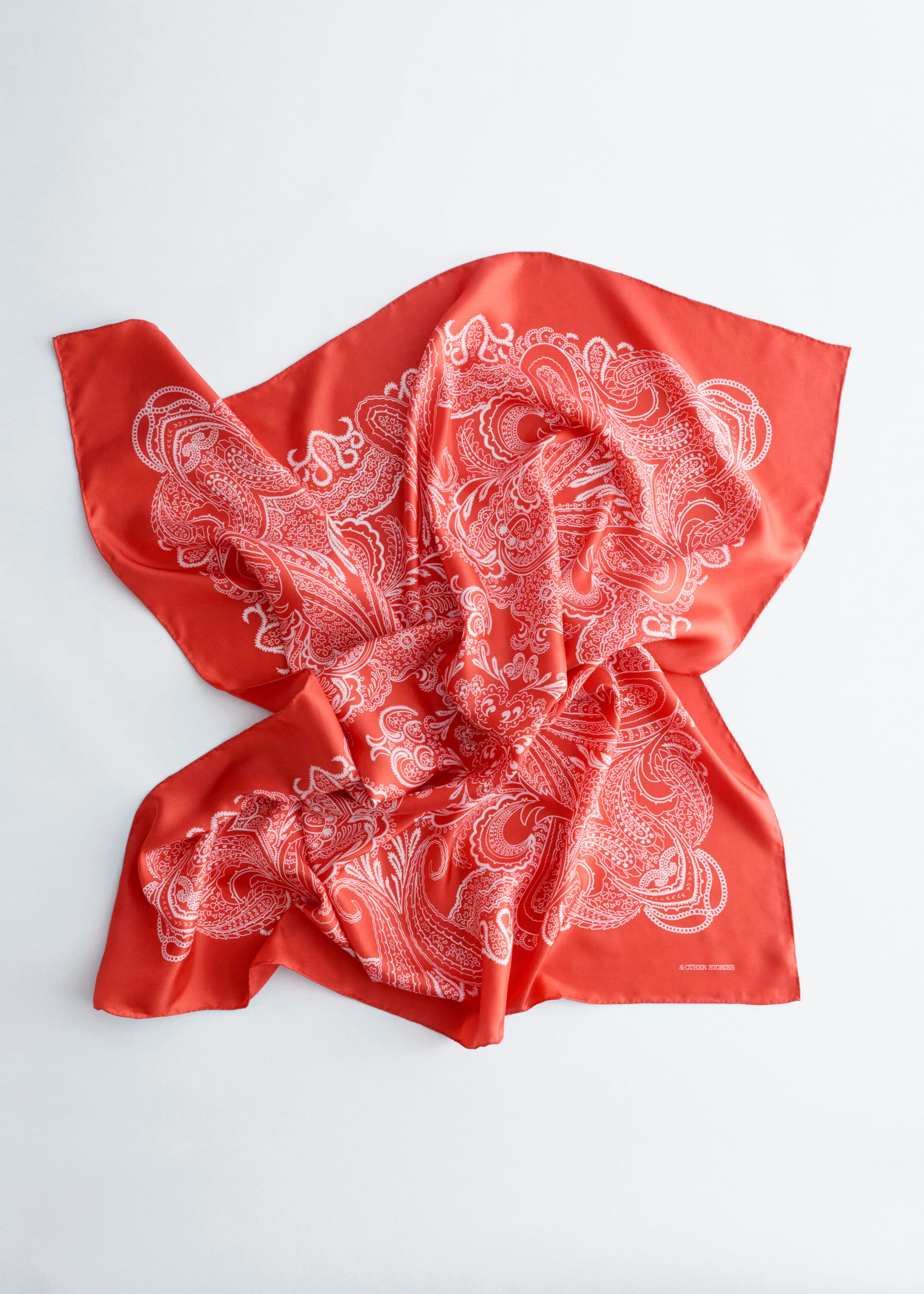 Image of Paisley Silk Scarf