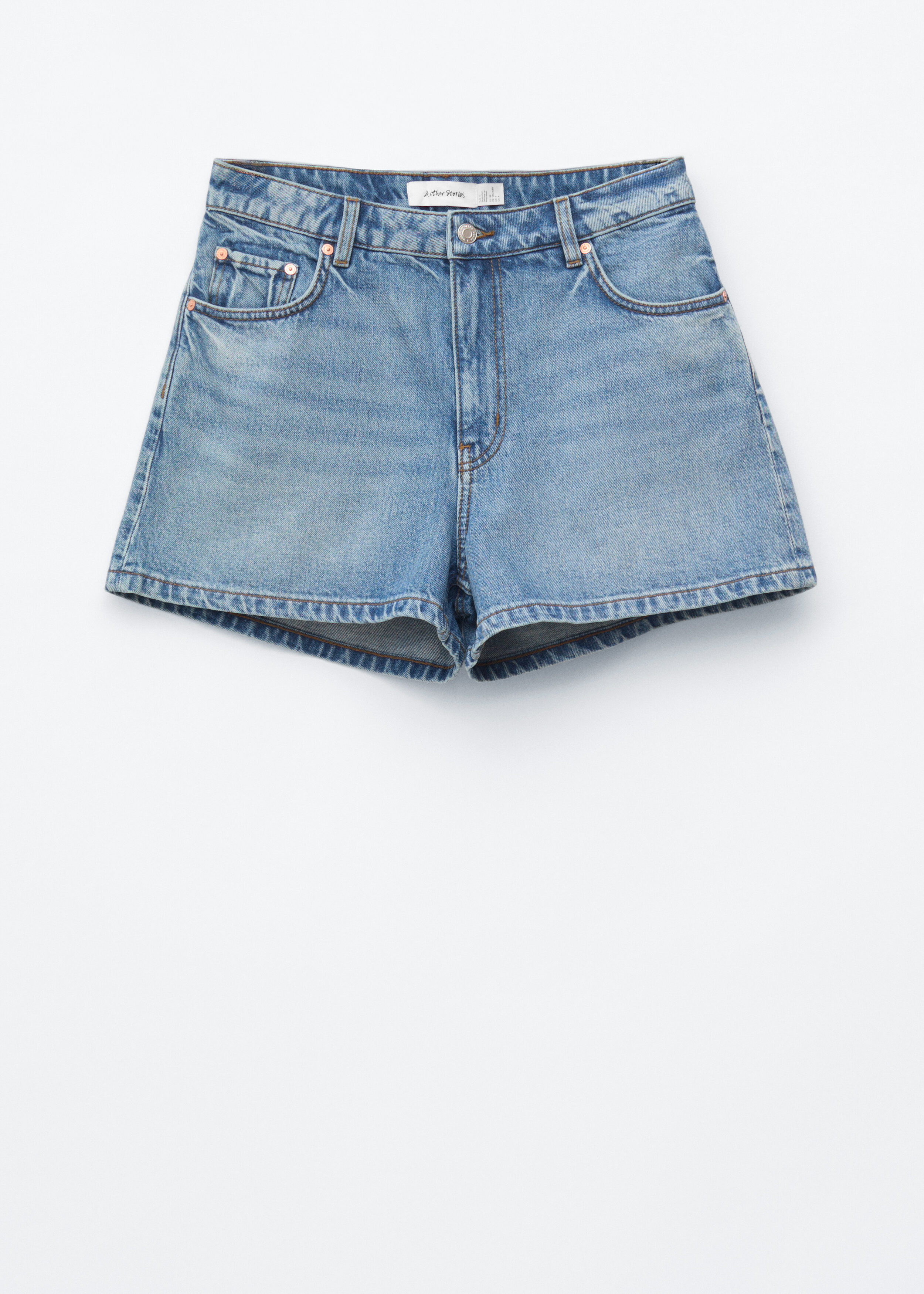 5-Pocket Denim Shorts - Light Beige - & Other Stories US
