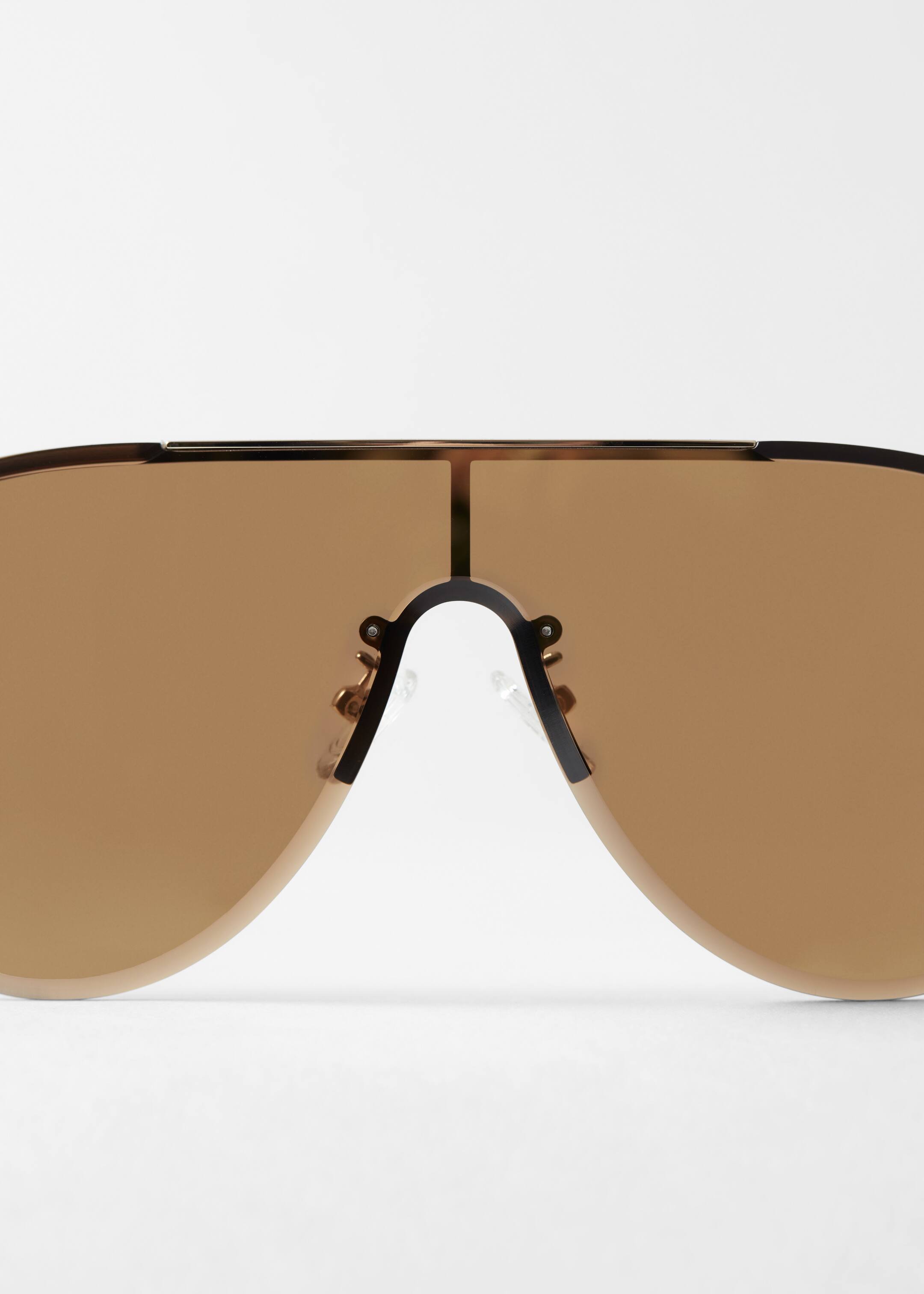 Nagyobb kép megtekintése: Keret nélküli pilóta napszemüveg - Brown/Gold - NŐI | H&M HU 5