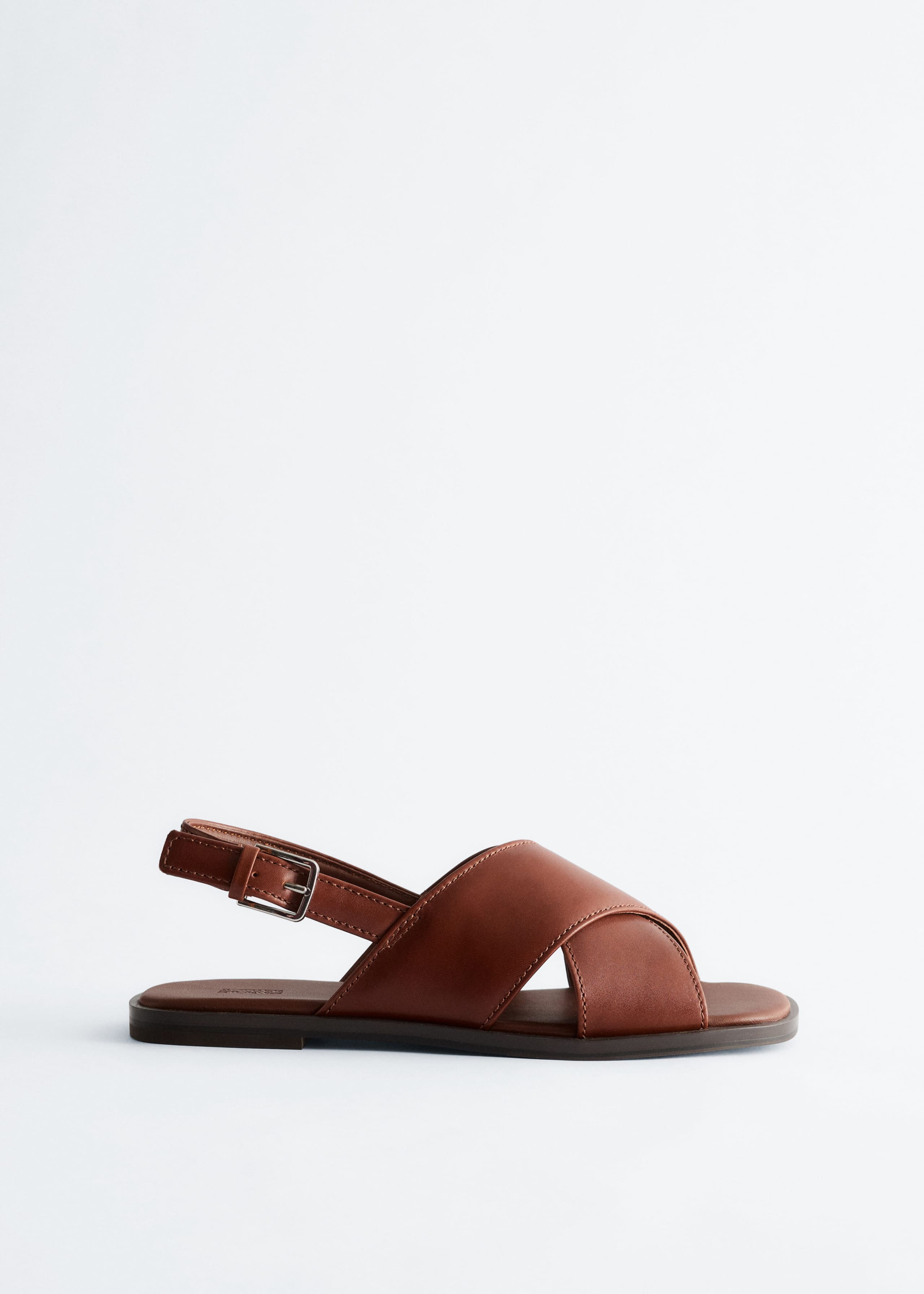 Image of Crossover Leather Sandals