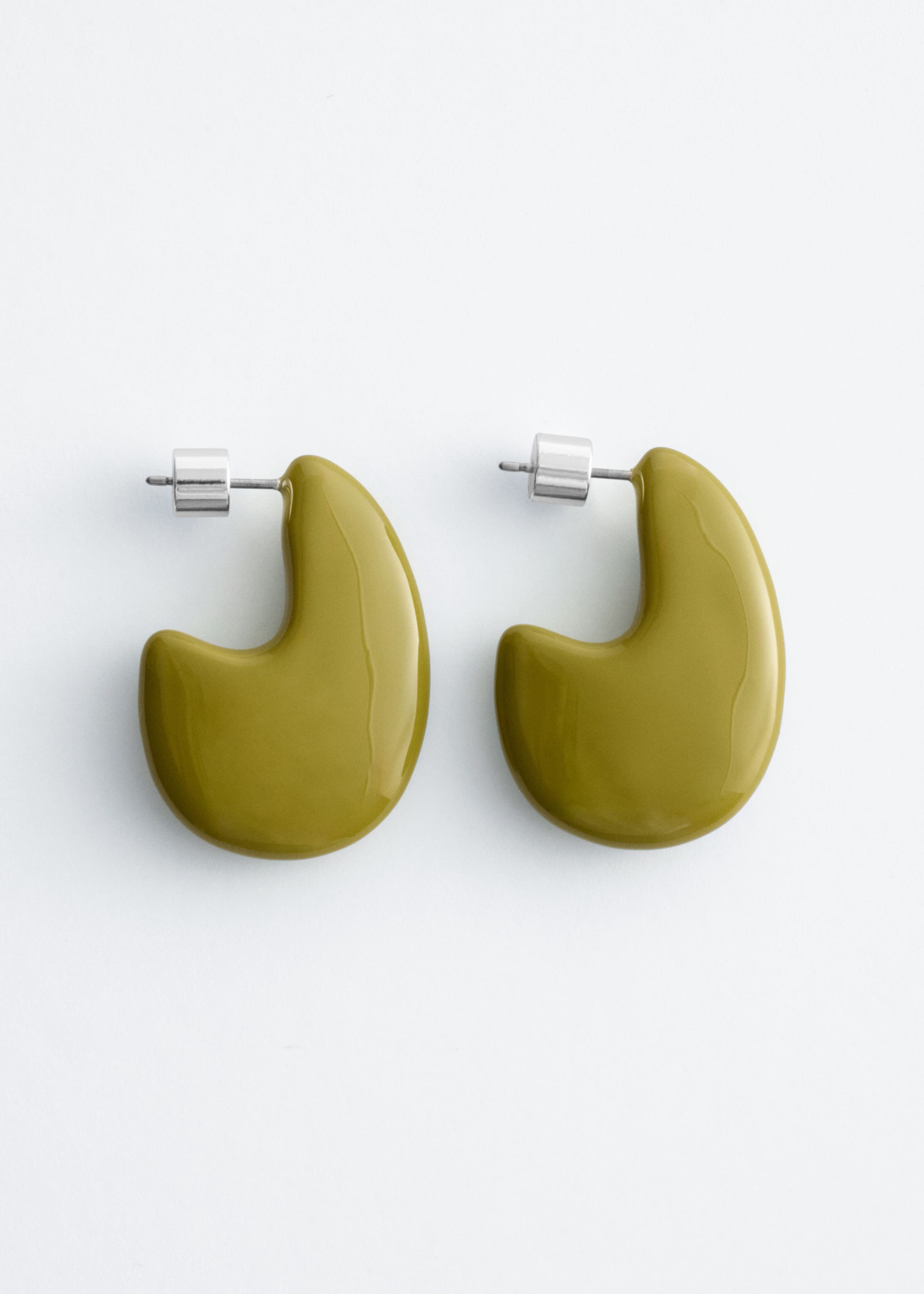 Image of Chunky Droplet Earrings