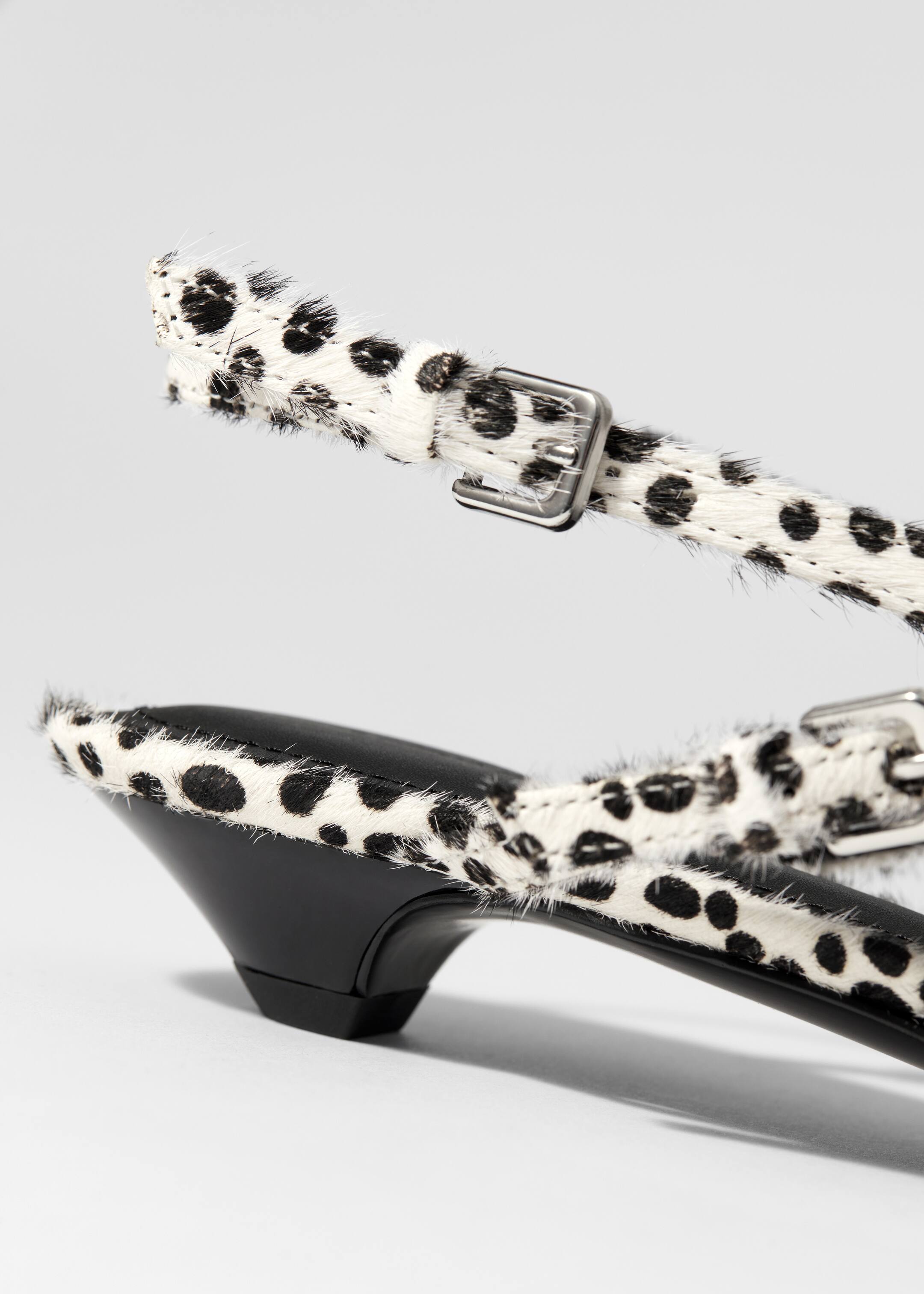 Agrandir l'image: Ballerines à boucles et brides arrière - Imprimé dalmatien - FEMME | H&M FR 5