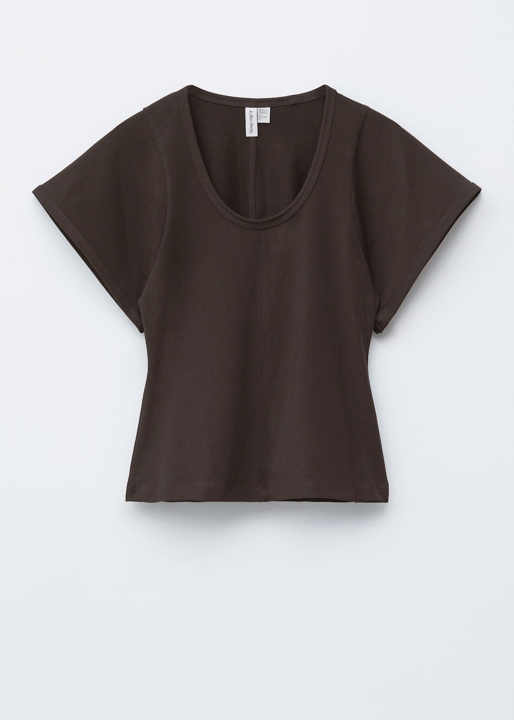 Image of Scoop-Neck T-Shirt