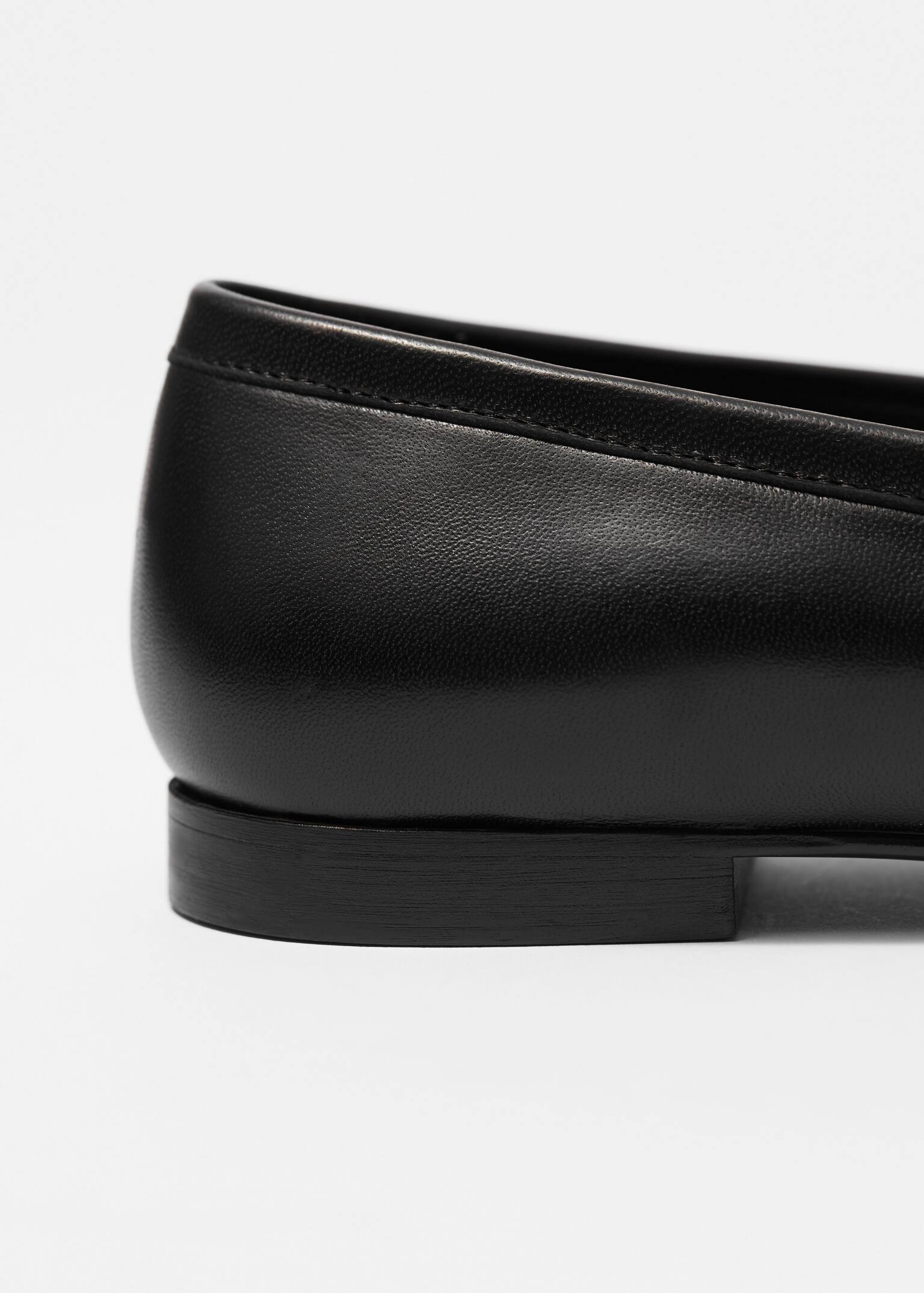 Mocassins classiques en cuir - Noir/Léopard - 3