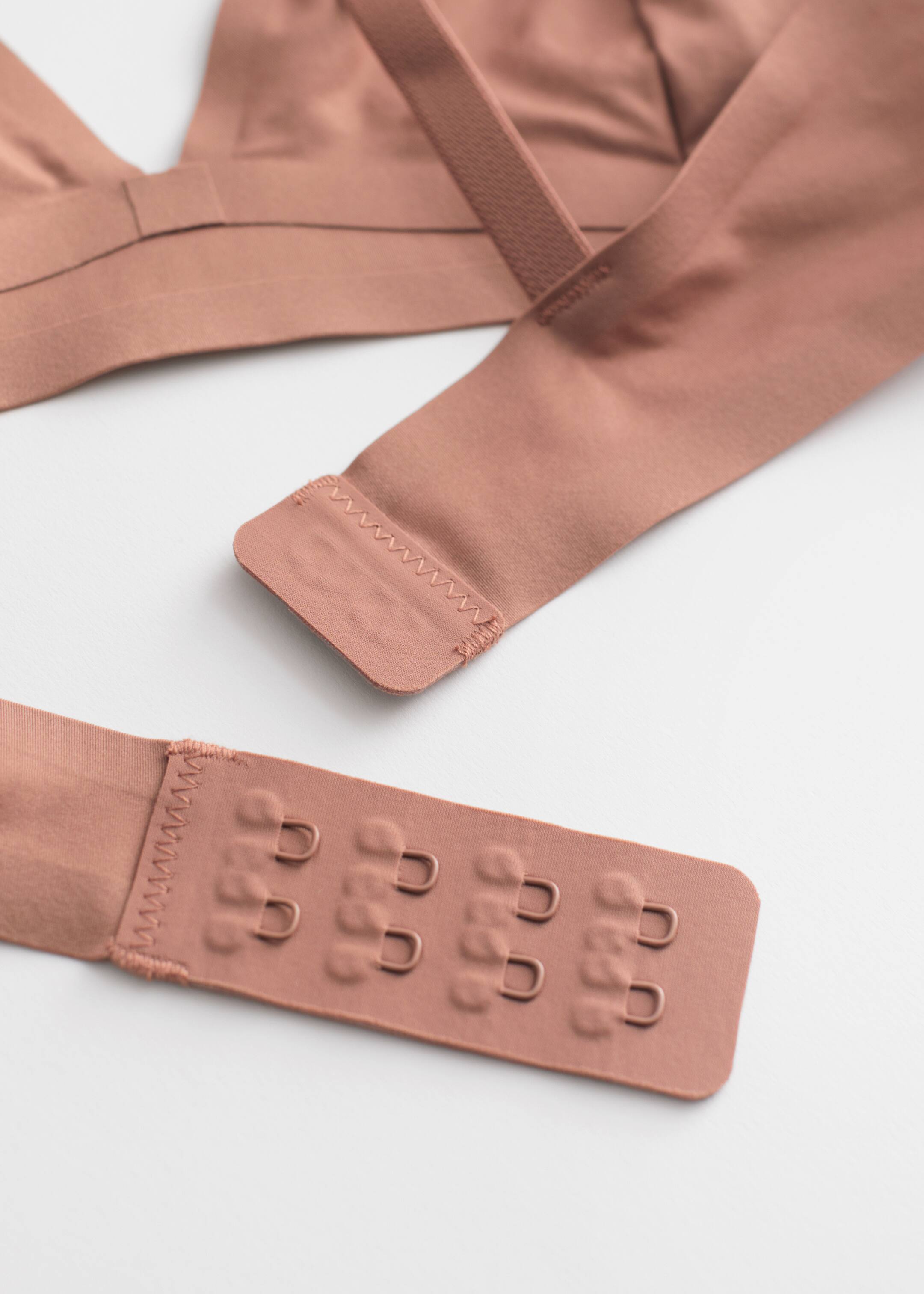 Agrandir l'image: Soutien-gorge triangle souple sans coutures - Marron - FEMME | H&M CH 1