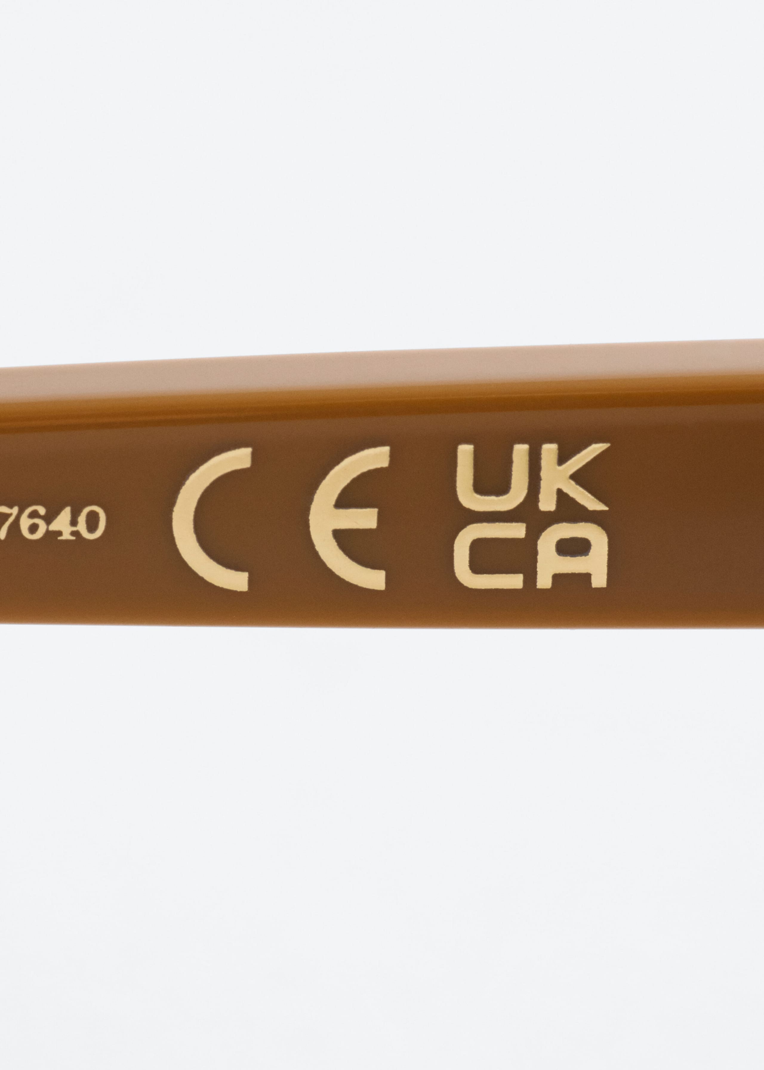 Ovale Cat-Eye-Sonnenbrille - {{variantName}} - Beschreibendes Detail