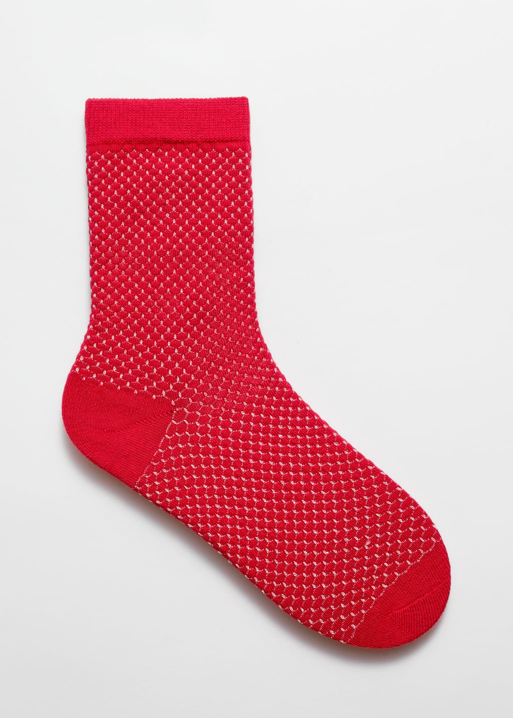 Glitter Honeycomb Socks - Cream - Still Life