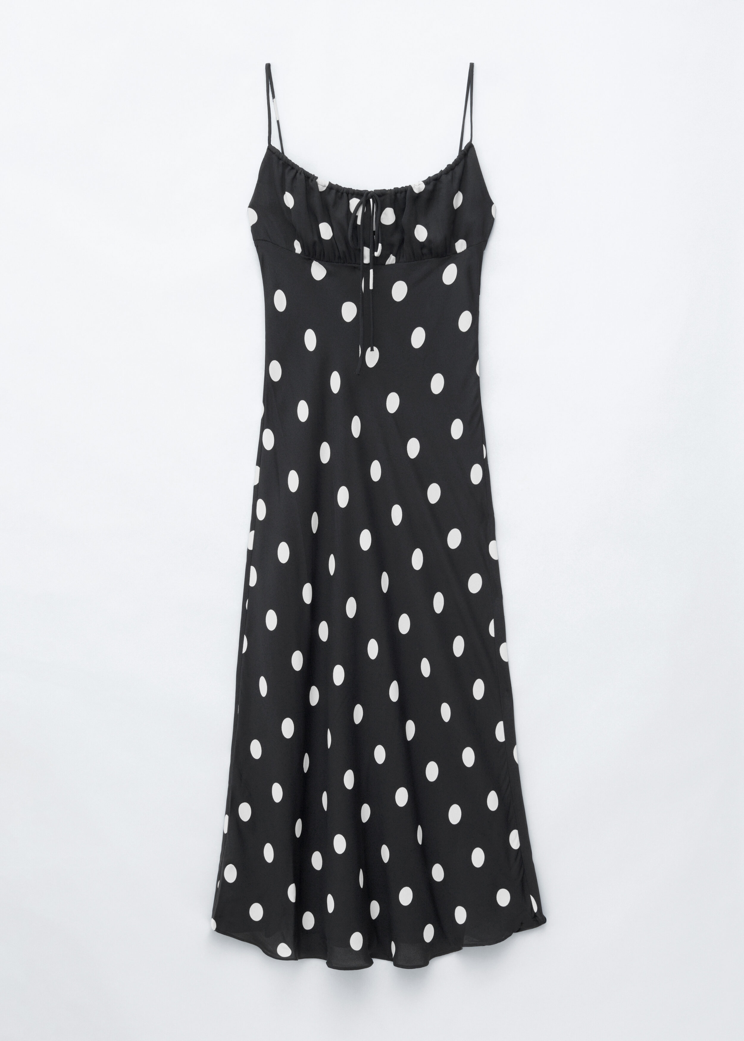 Drawstring Midi Dress