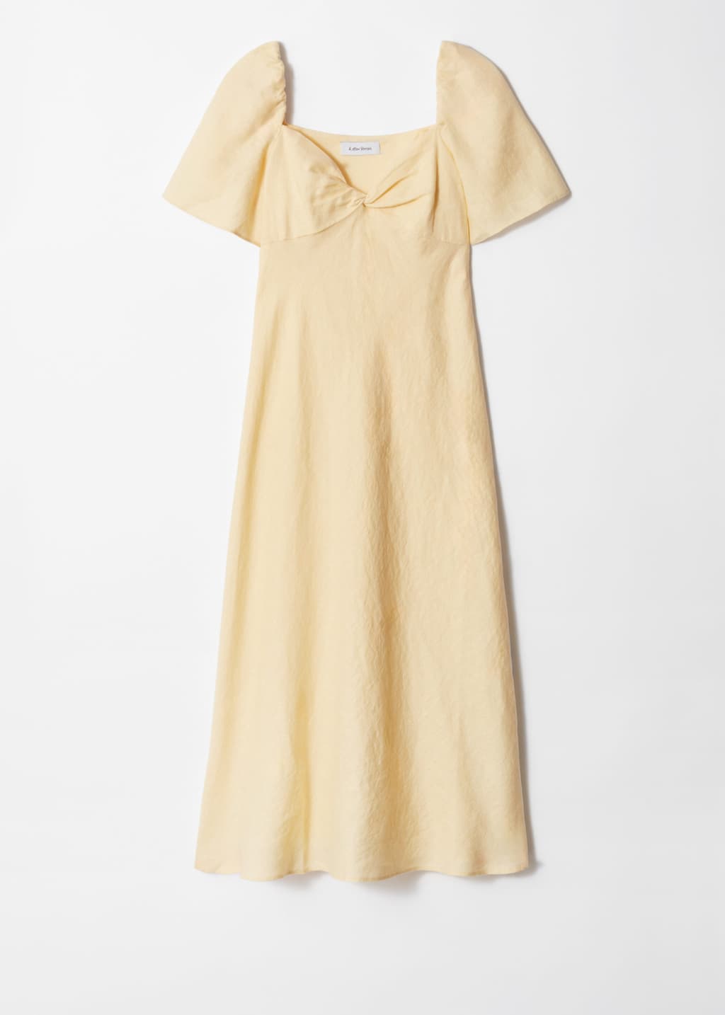 Image of Linen Midi Dress