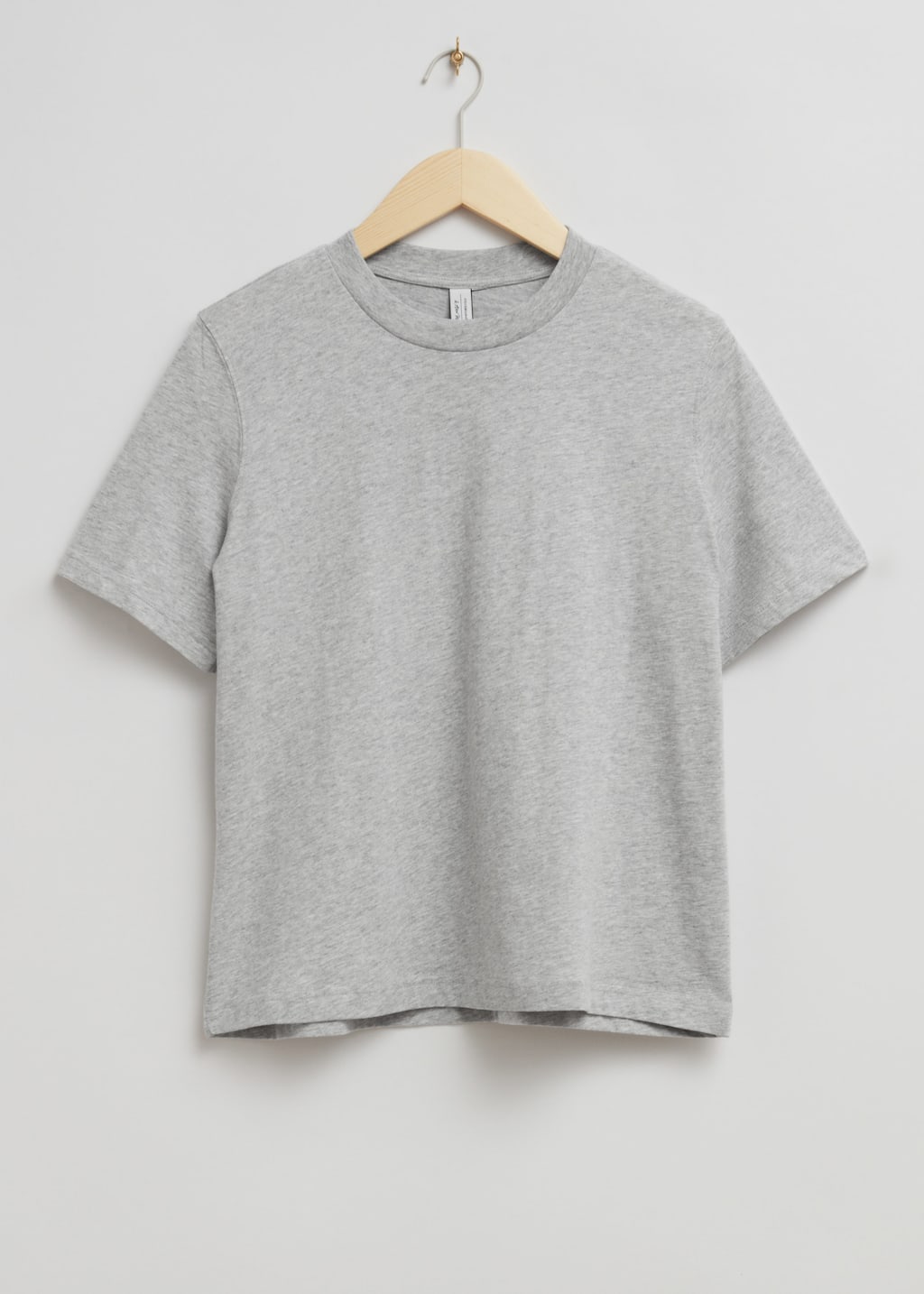 Camiseta de cuello redondo - Beige - Bodegón