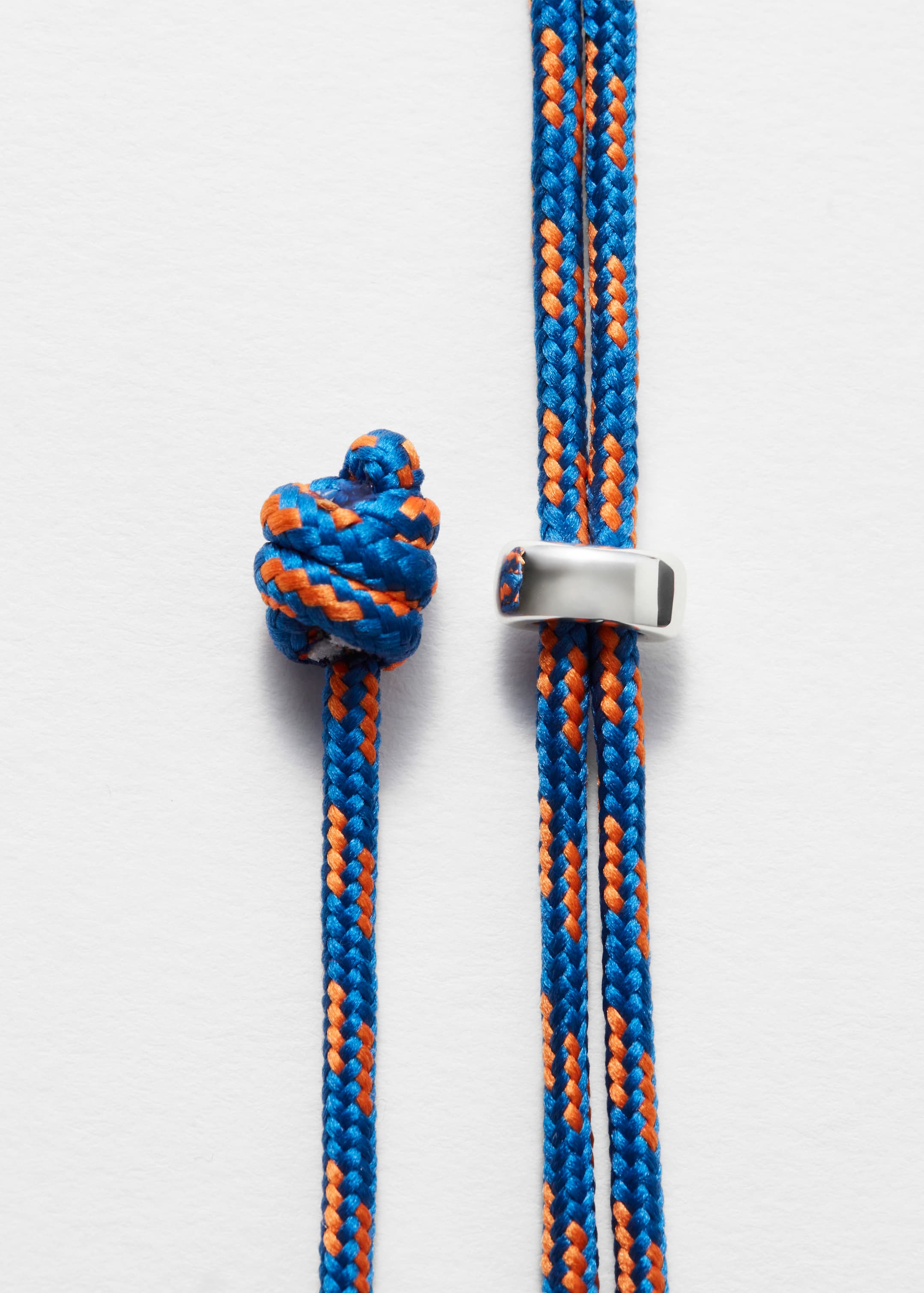 Grotere afbeelding bekijken: Koordketting met gemodelleerde hanger - Helderblauw/zilver - DAMES | H&M NL 5