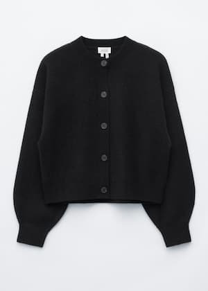 Cardigan i merinoull