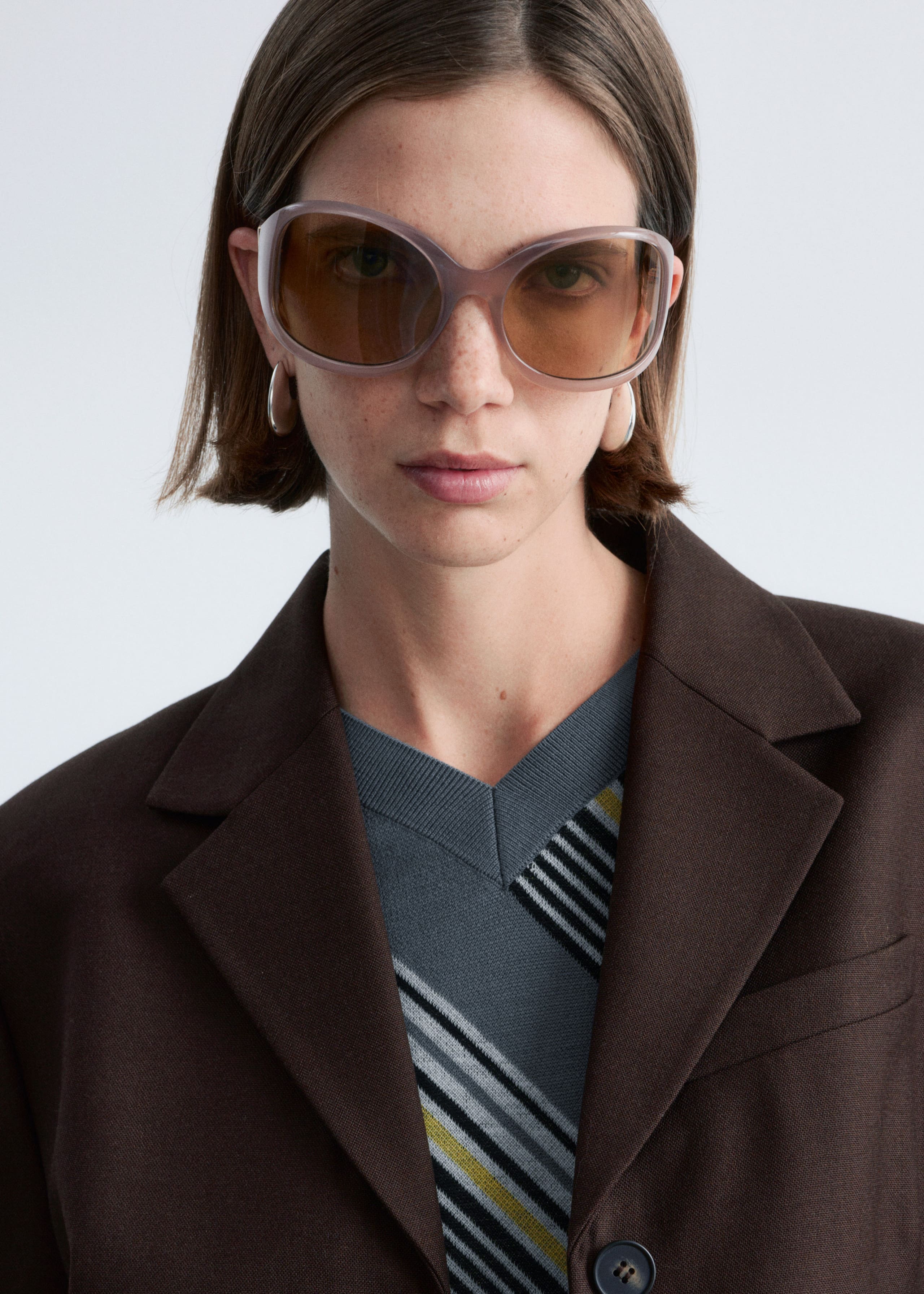 Tapered Blazer - Mole - Lookbook