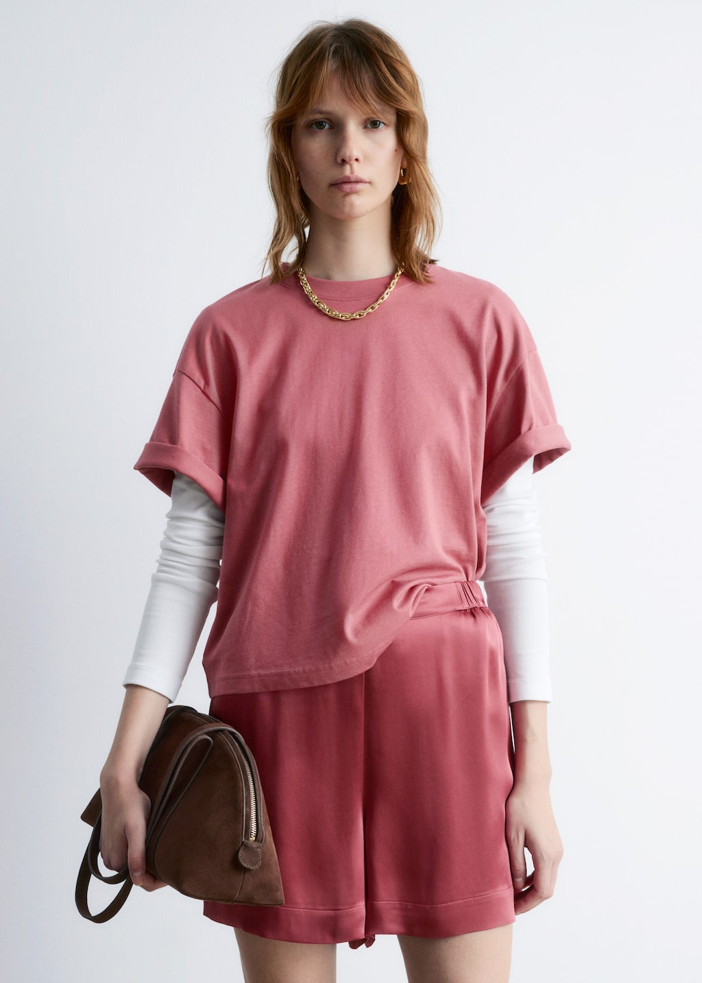 Kastenförmiges T-Shirt - Schwarz - Lookbook