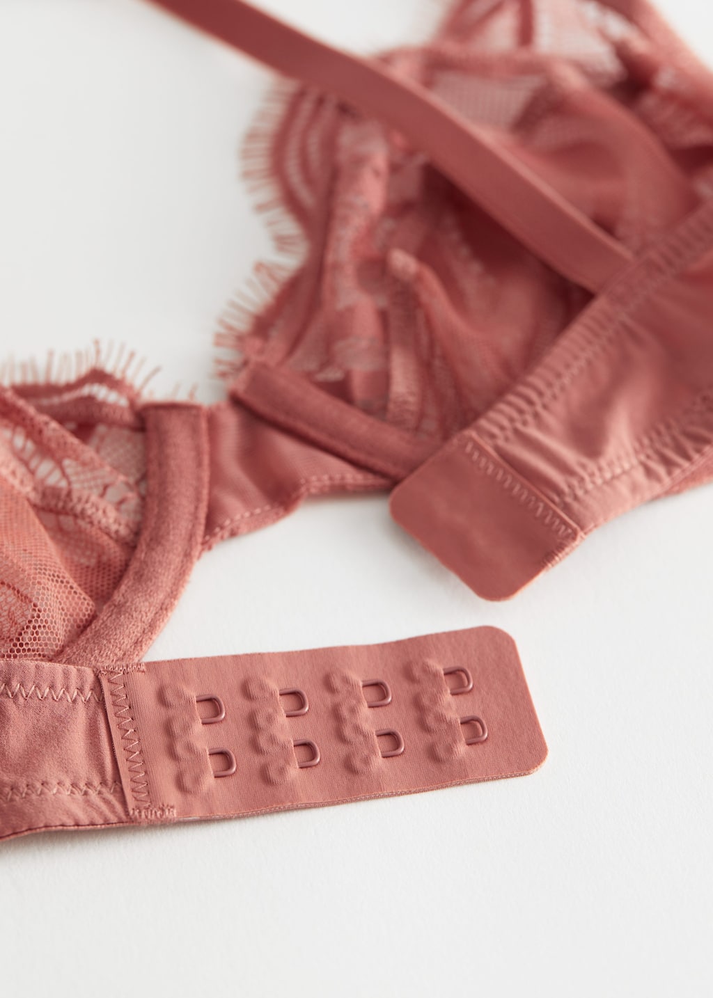 SheerLaceUnderwireBra - Rust - Natura morta