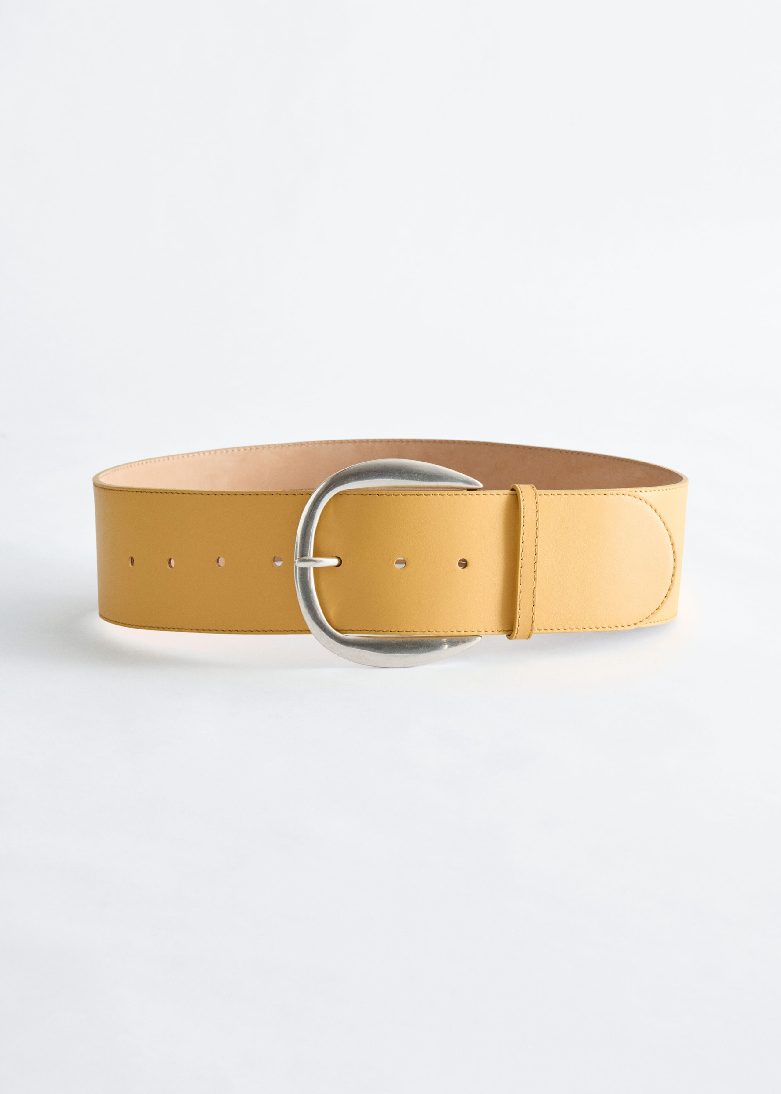 Image of Wide Leather Belt