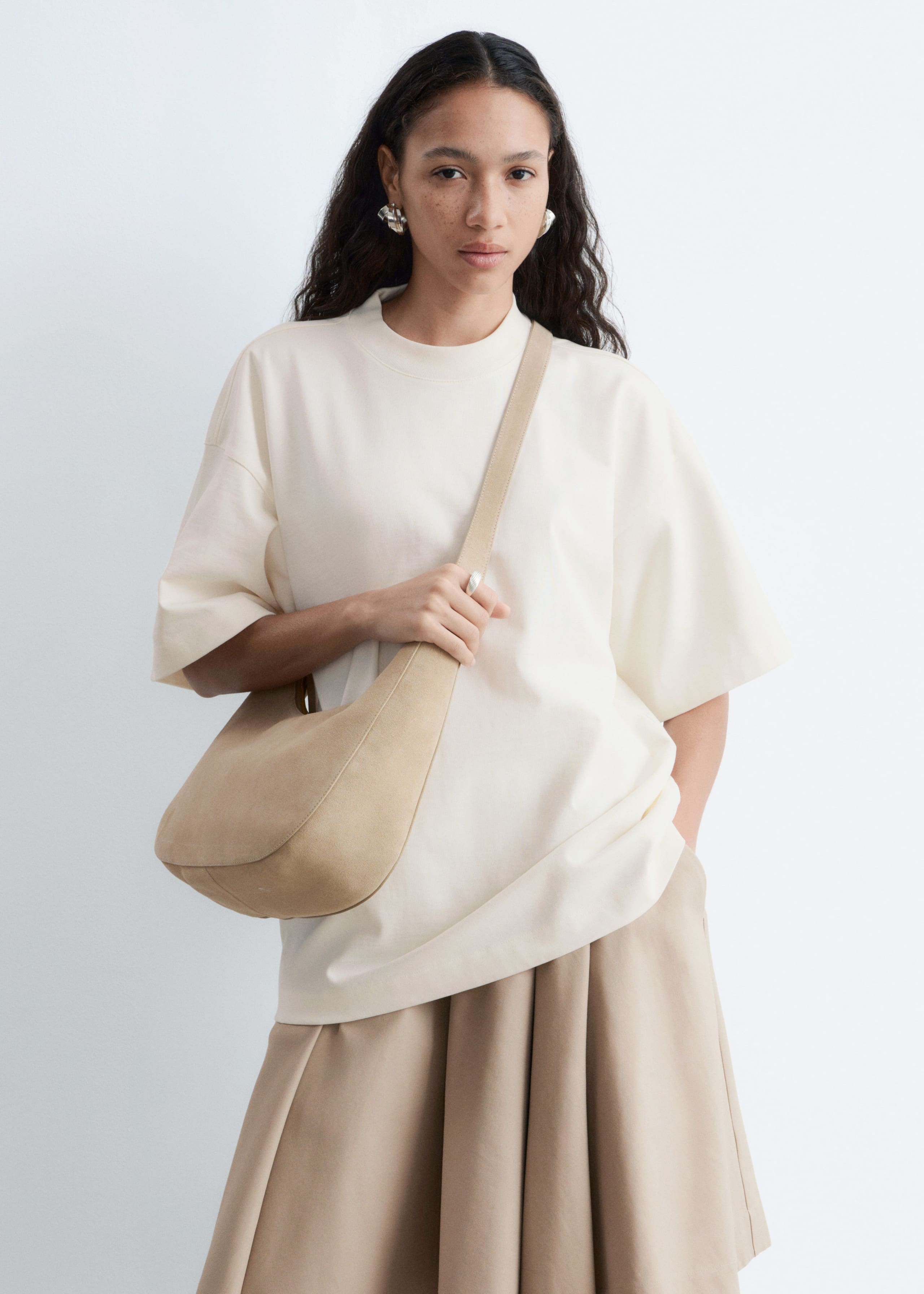 Image of Oversized Cotton T-Shirt