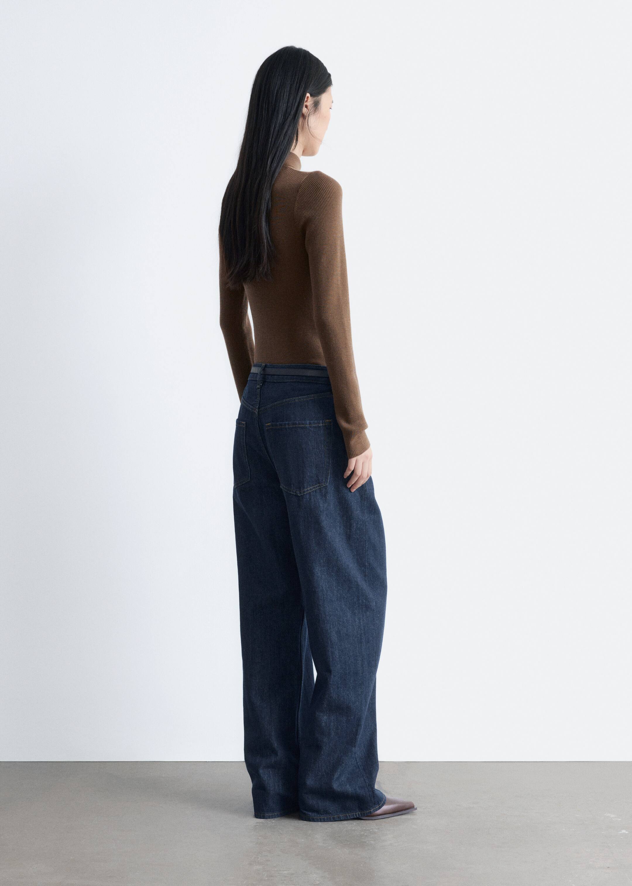 Visualizza immagine più grande: Barrel-Leg Jeans - Blu scuro - DONNA | H&M IT 5