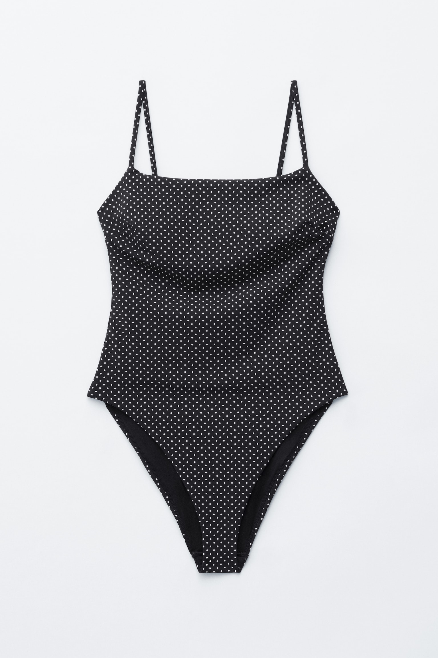 Costume da bagno a pois - Nero/Pois