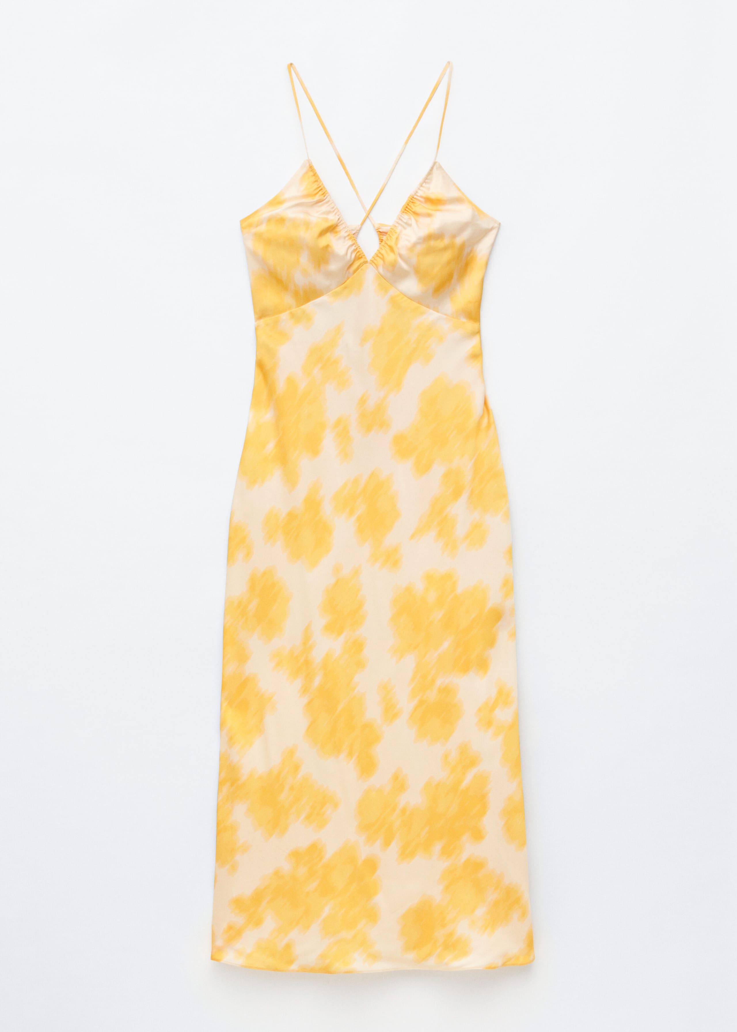 Image of Satin Slip Midi Dress