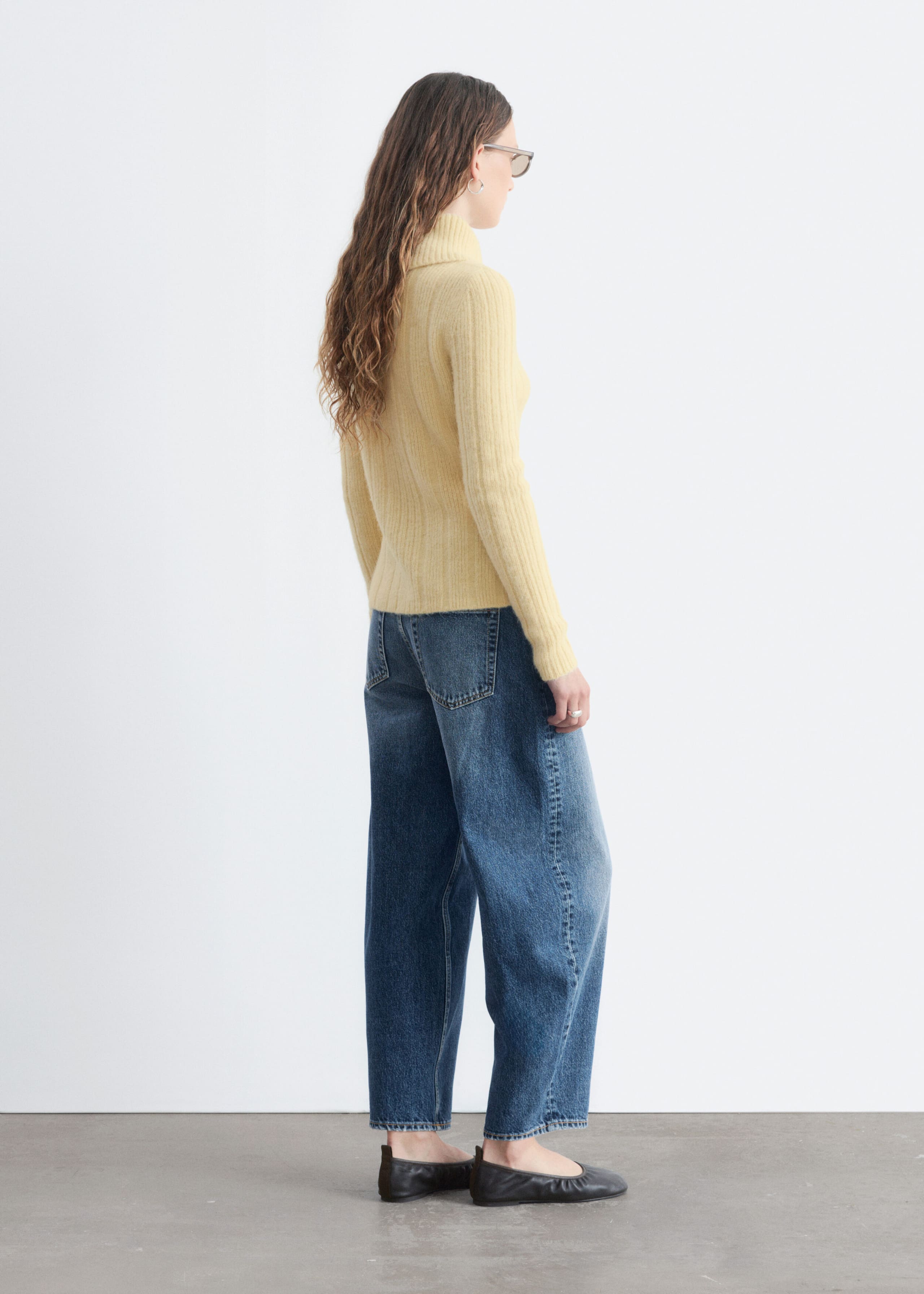 Alpaca-Blend Cardigan - Cream - Lookbook