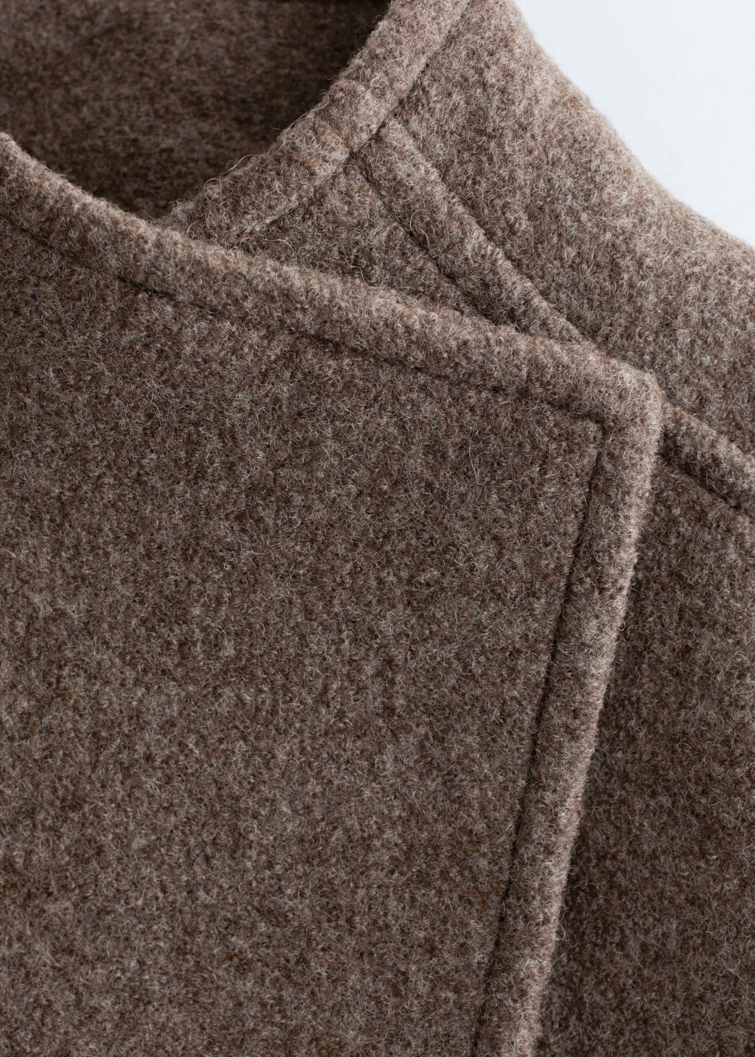 Image of Asymmetric Wool Jacket
