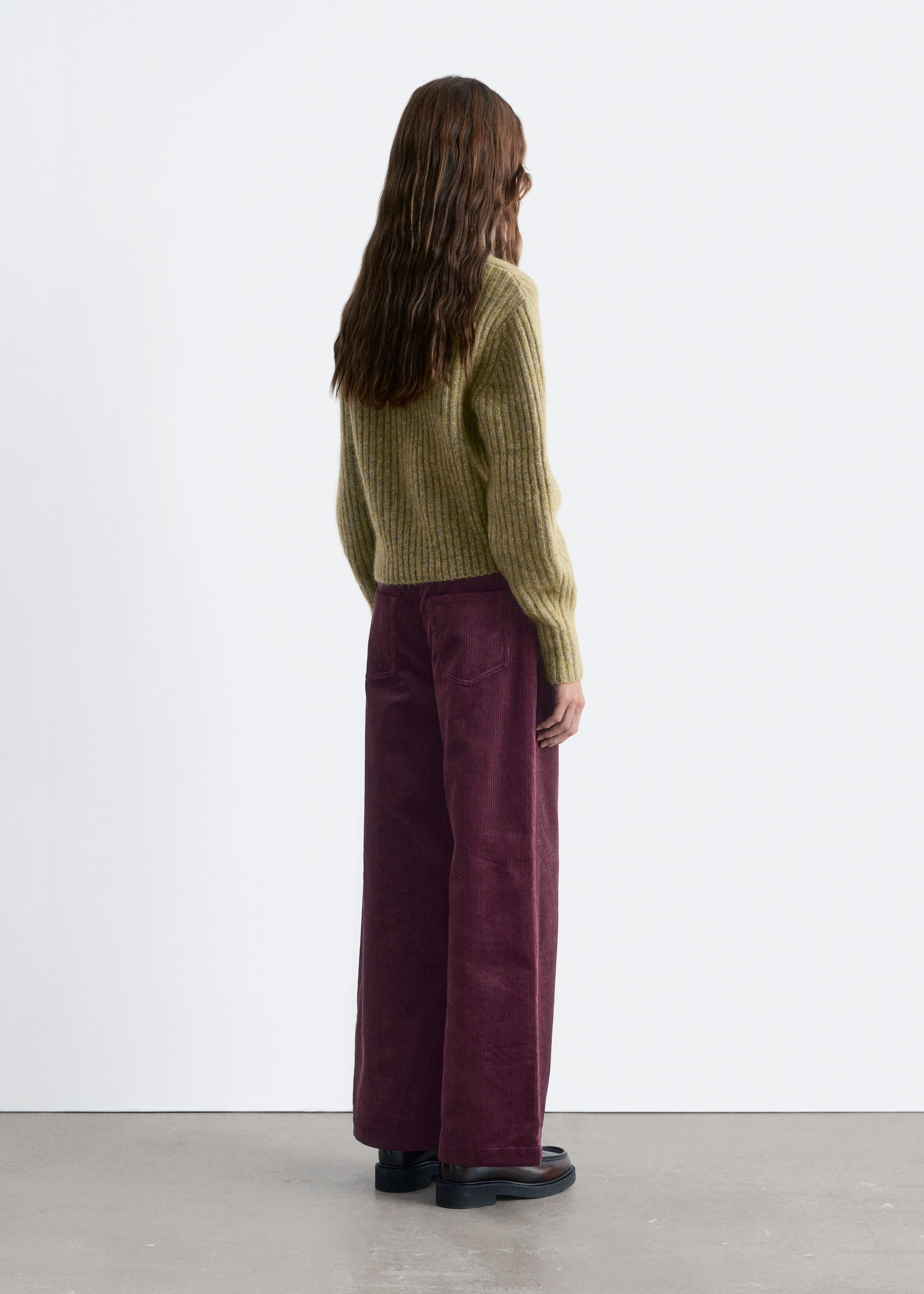 Image of Rib-Knit Jumper