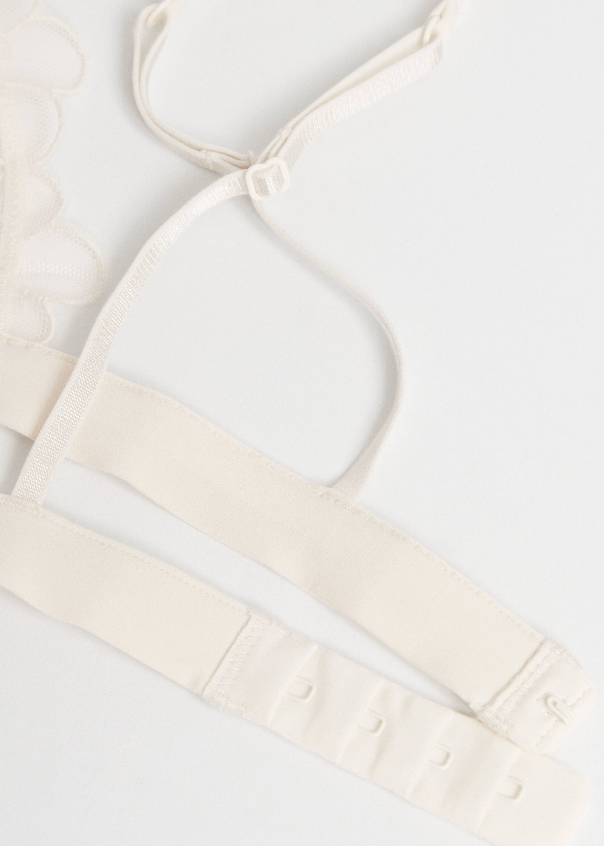 Fancy Floral Lace Soft Bra - {{variantName}} - Descriptive Detail