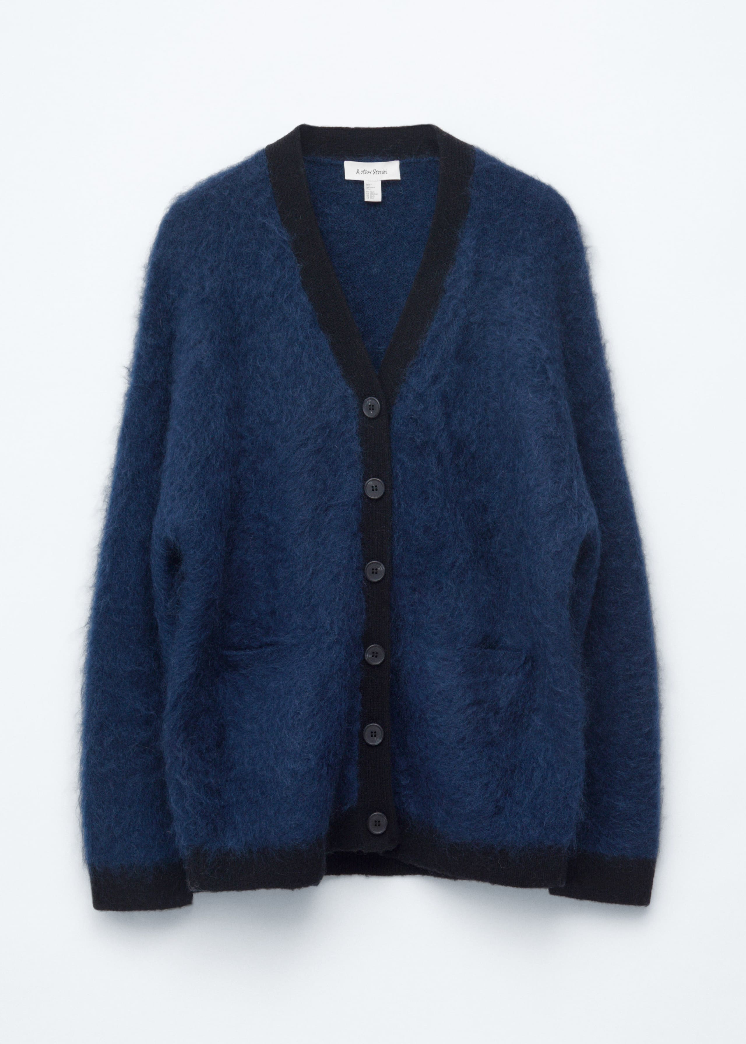 Image of Oversized Mohair-Blend Cardigan