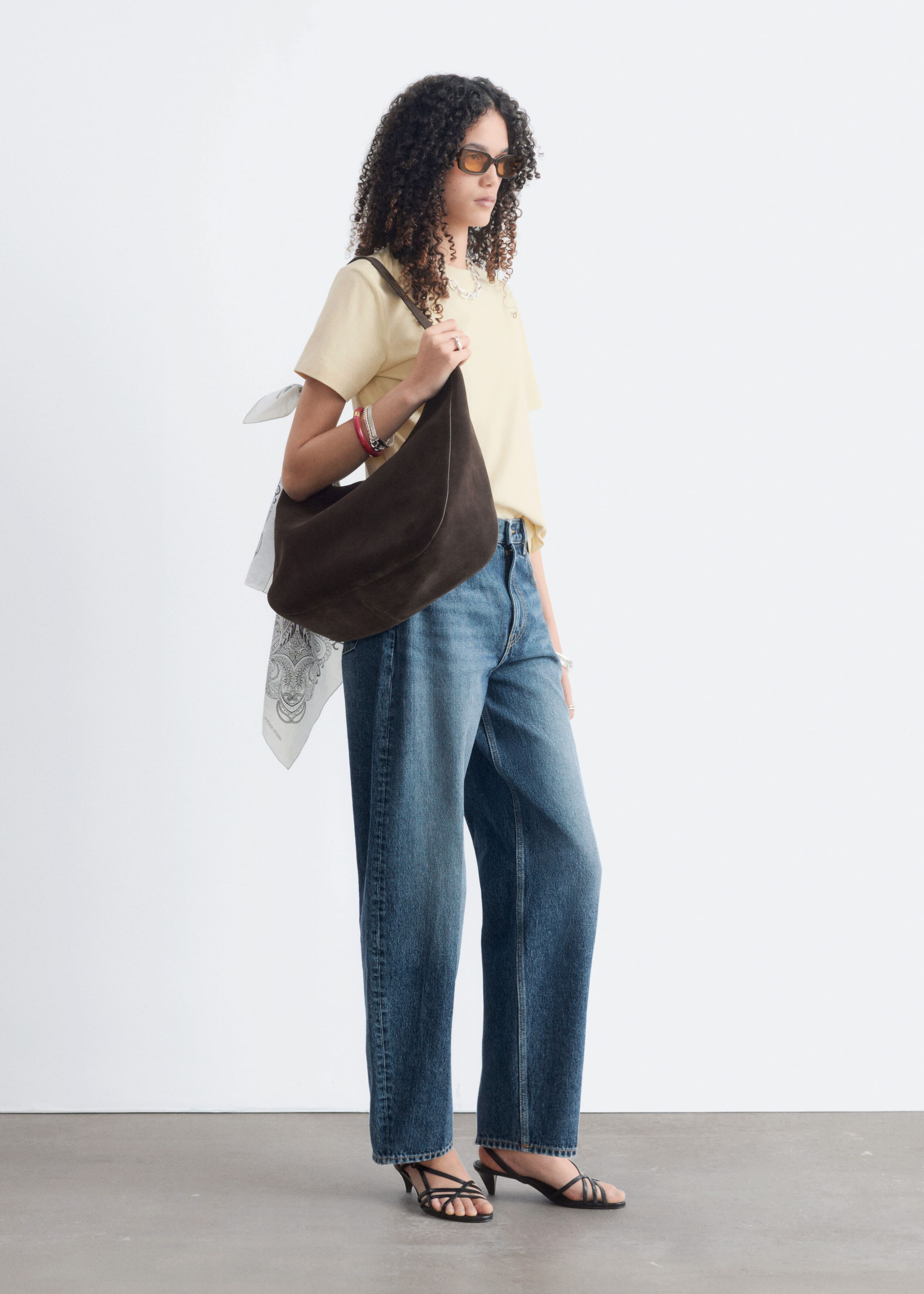 Cotton Crew-Neck T-Shirt - Vanilla - Still Life