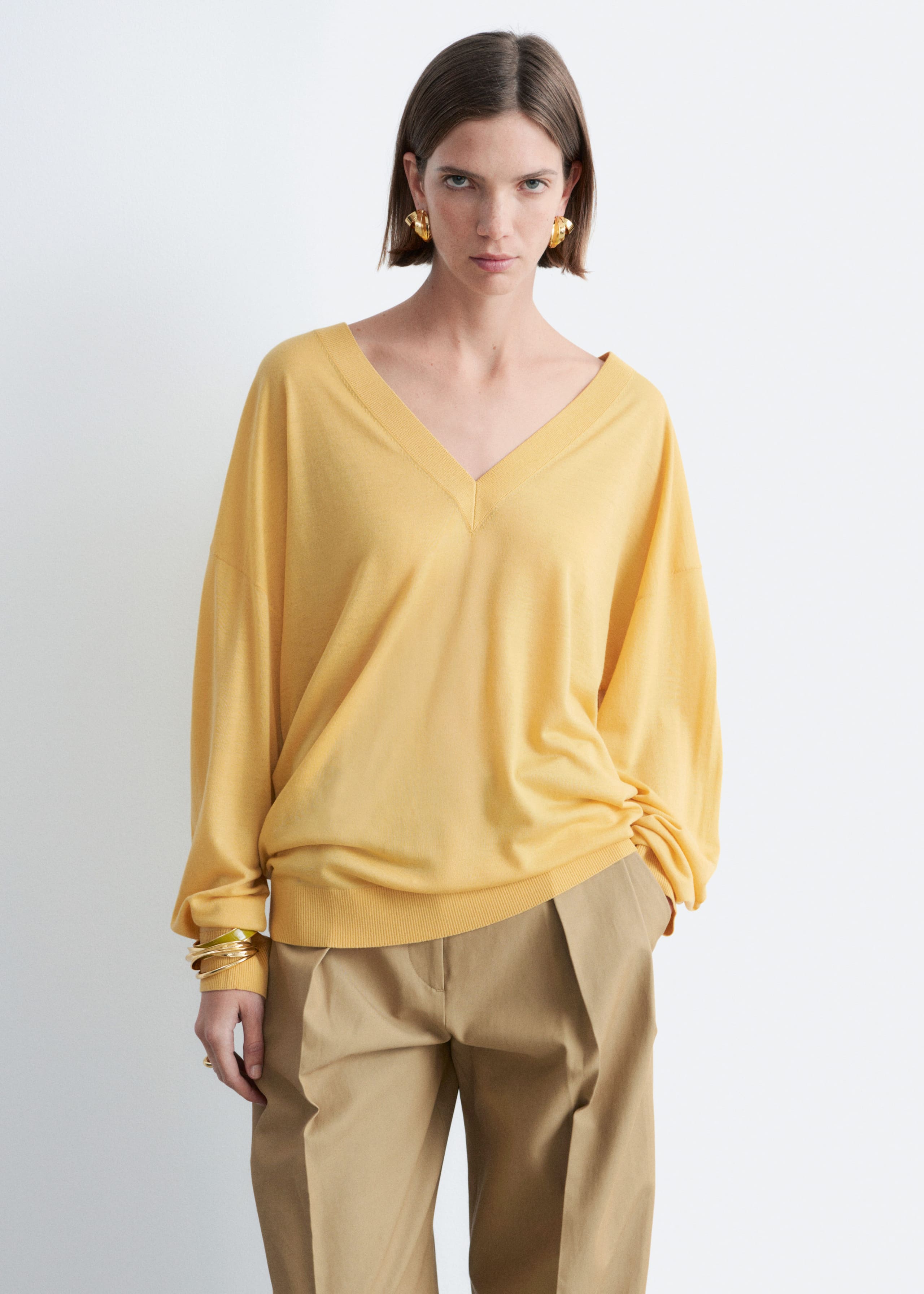 Image of Oversized-Wollpullover aus Merinowolle