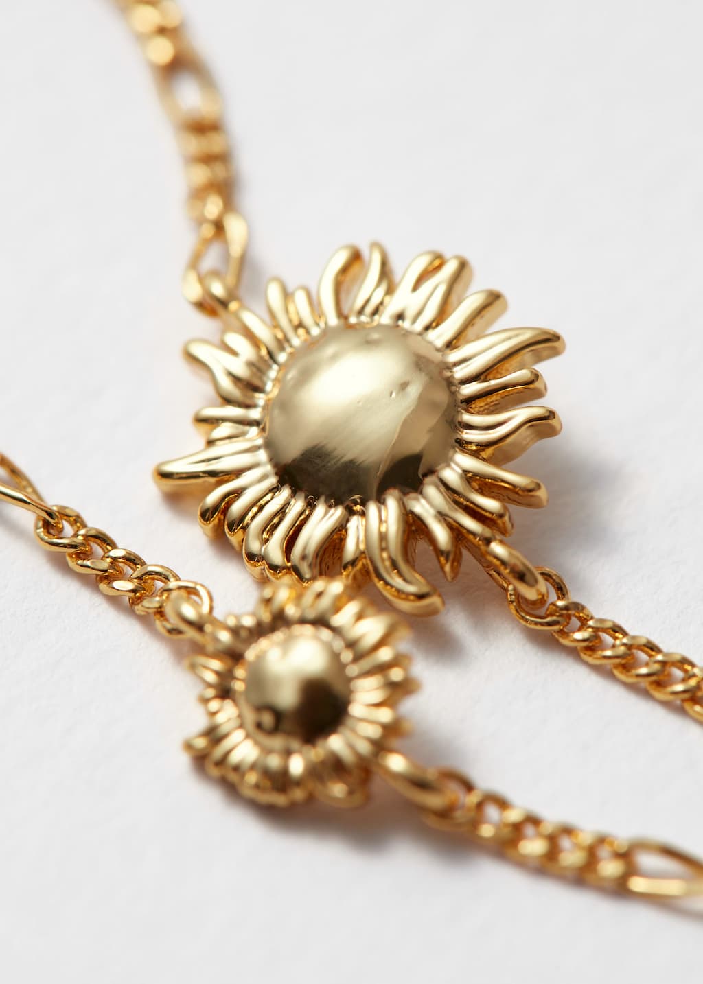 Image of Braccialetto con charm girasole