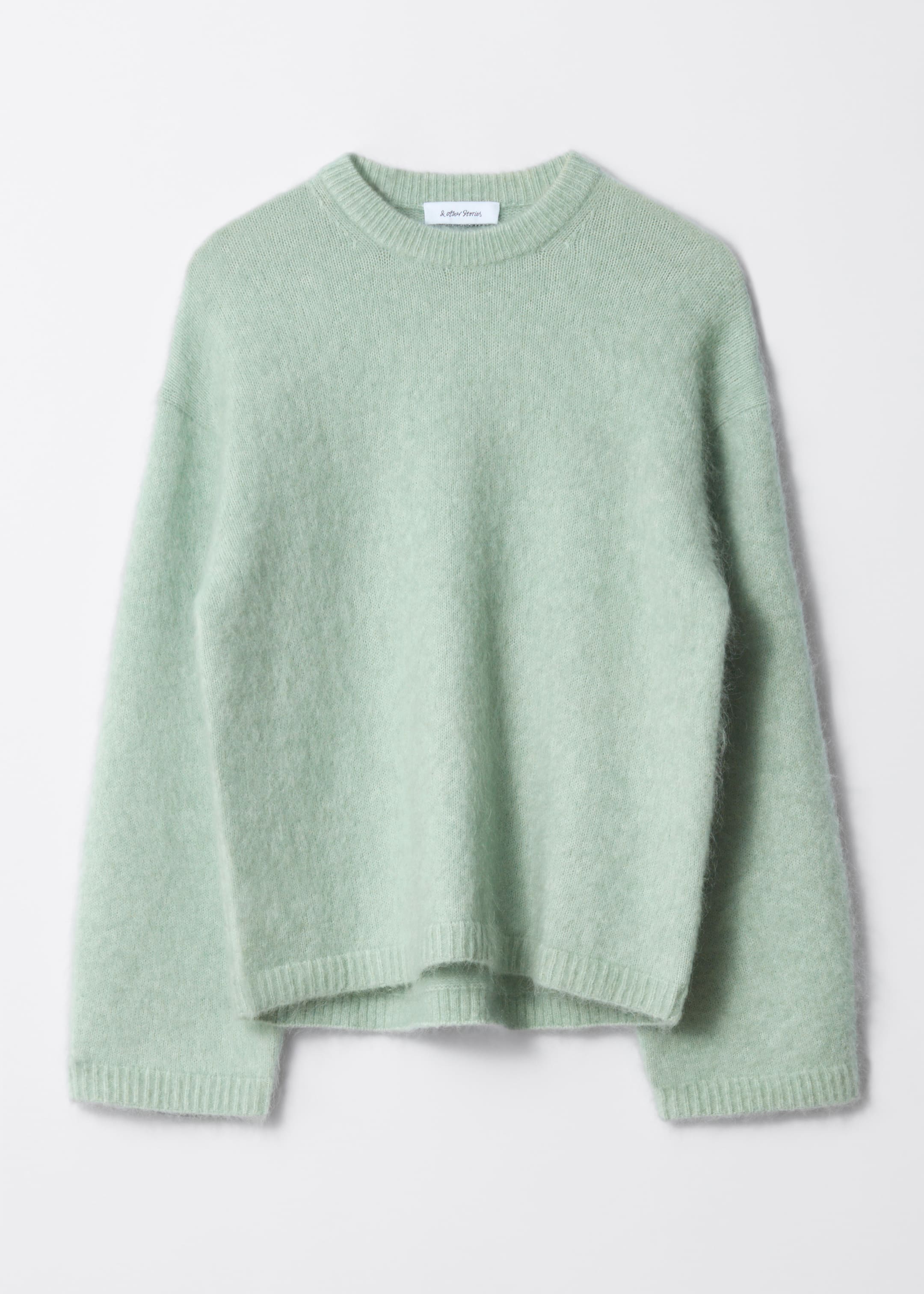 Agrandir l'image: Pull en mohair mélangé - Menthe - FEMME | H&M CH 1