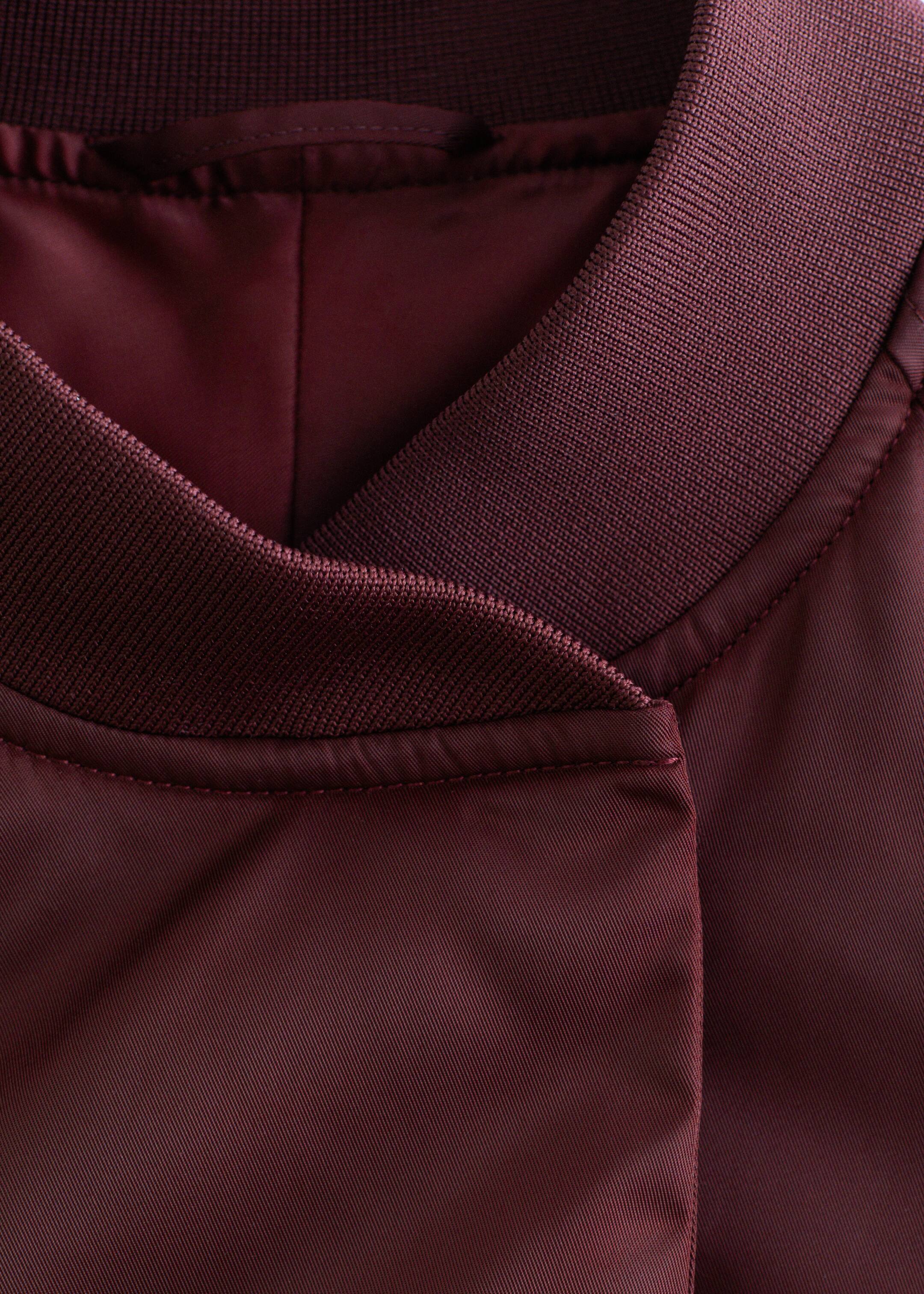 Visualizza immagine più grande: Bomber con maniche voluminose - Rosso scuro - DONNA | H&M IT 9