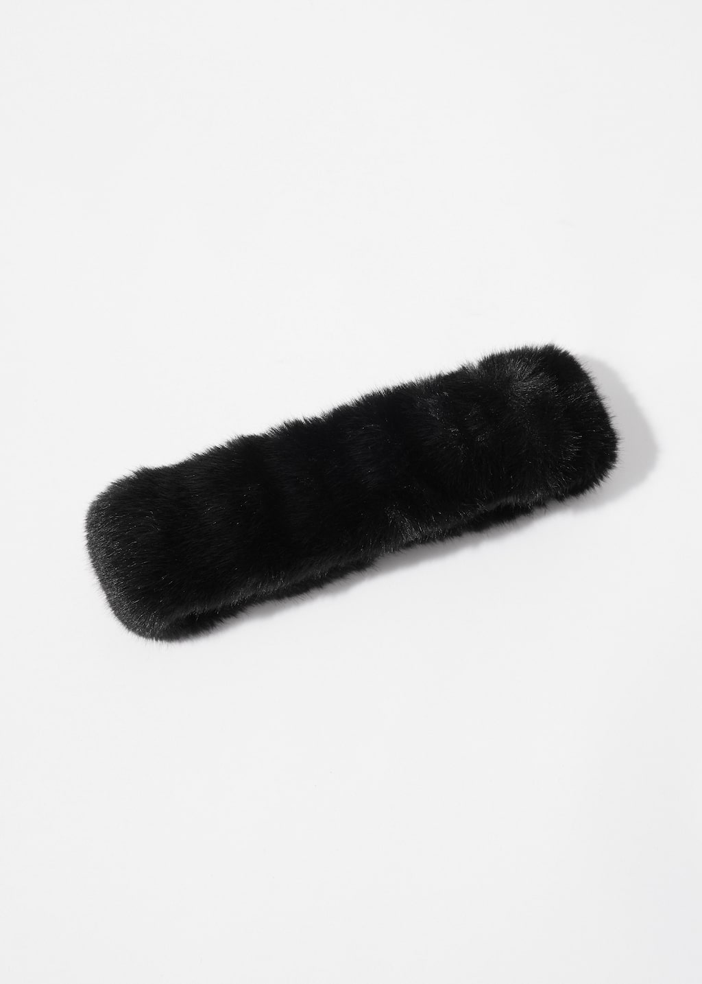 Faux Fur Headband - Black - Still Life