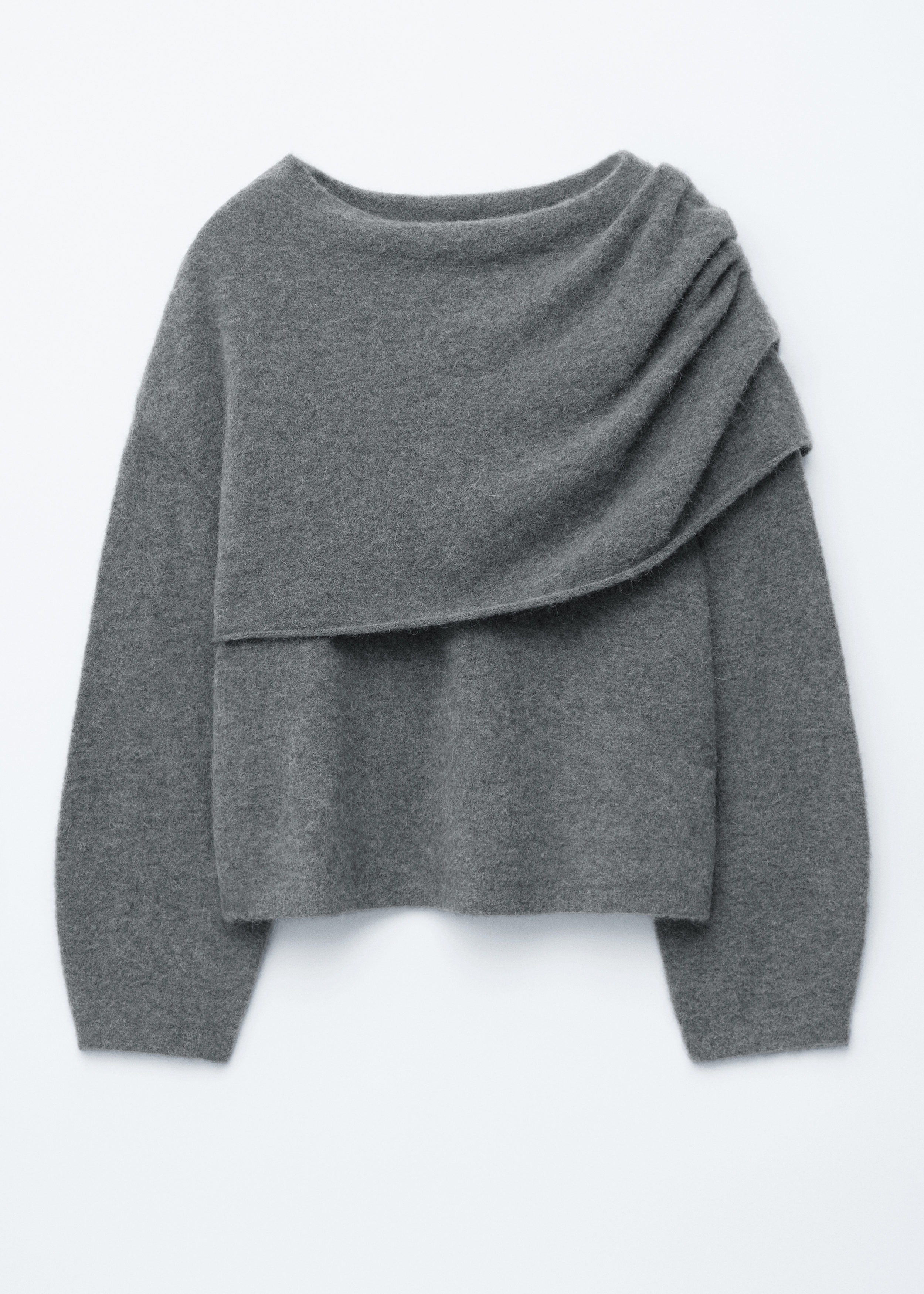 Knitted Cape Sweater