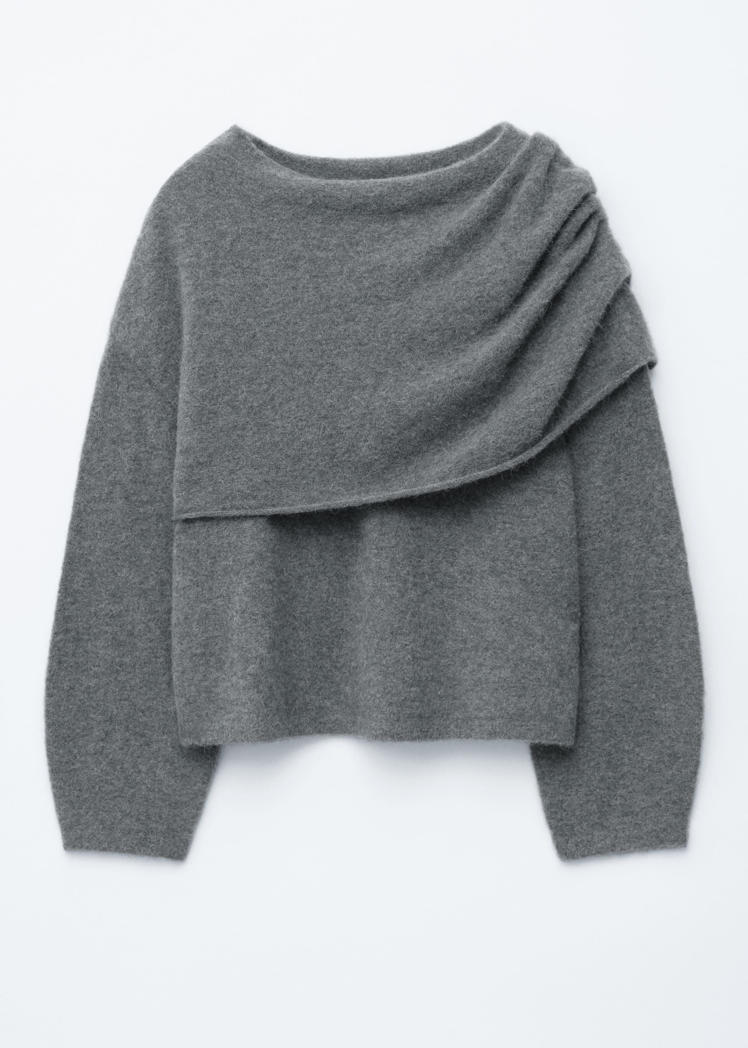Image of Knitted Cape Sweater