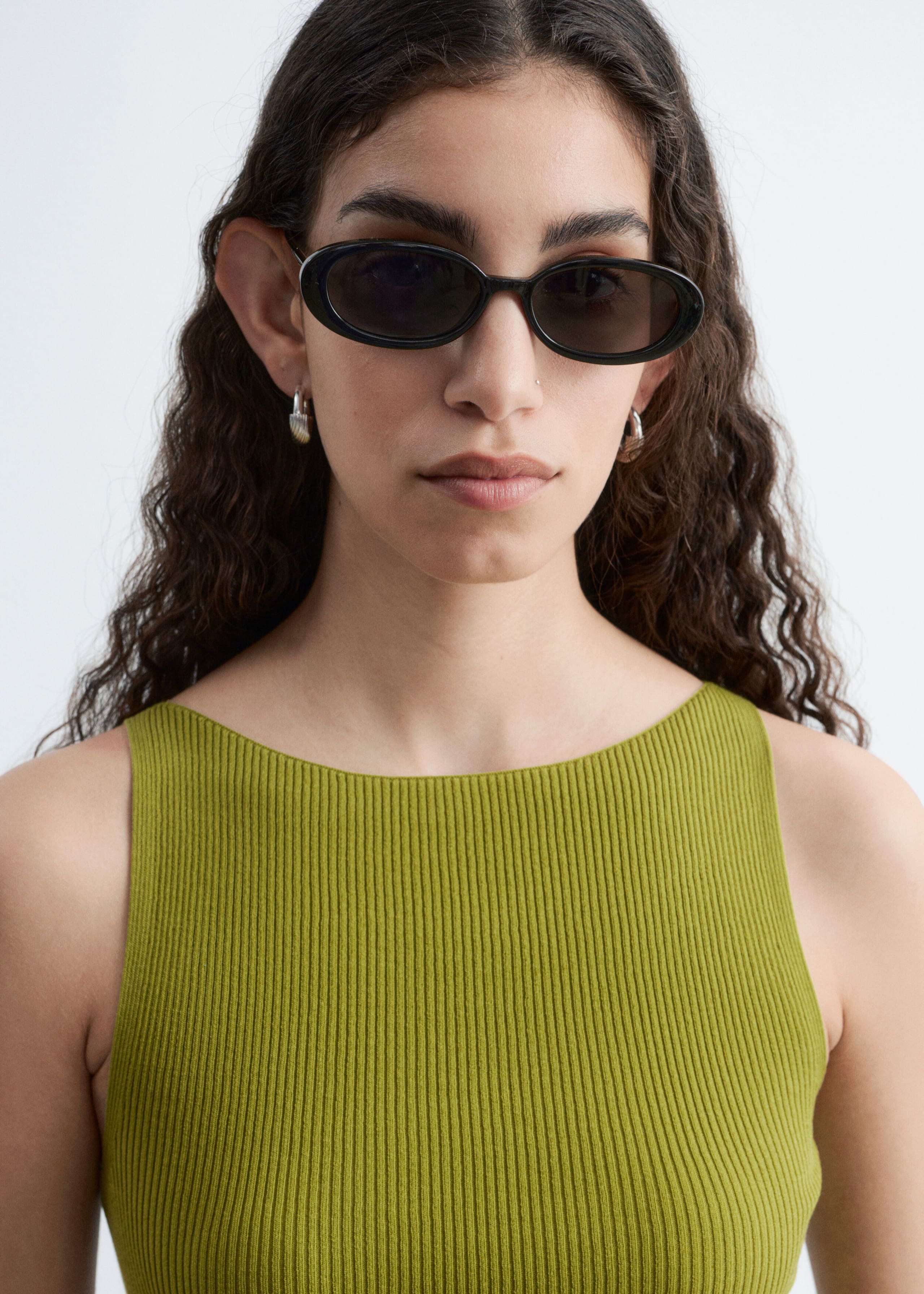 Image of Rib-Knit Tank Top