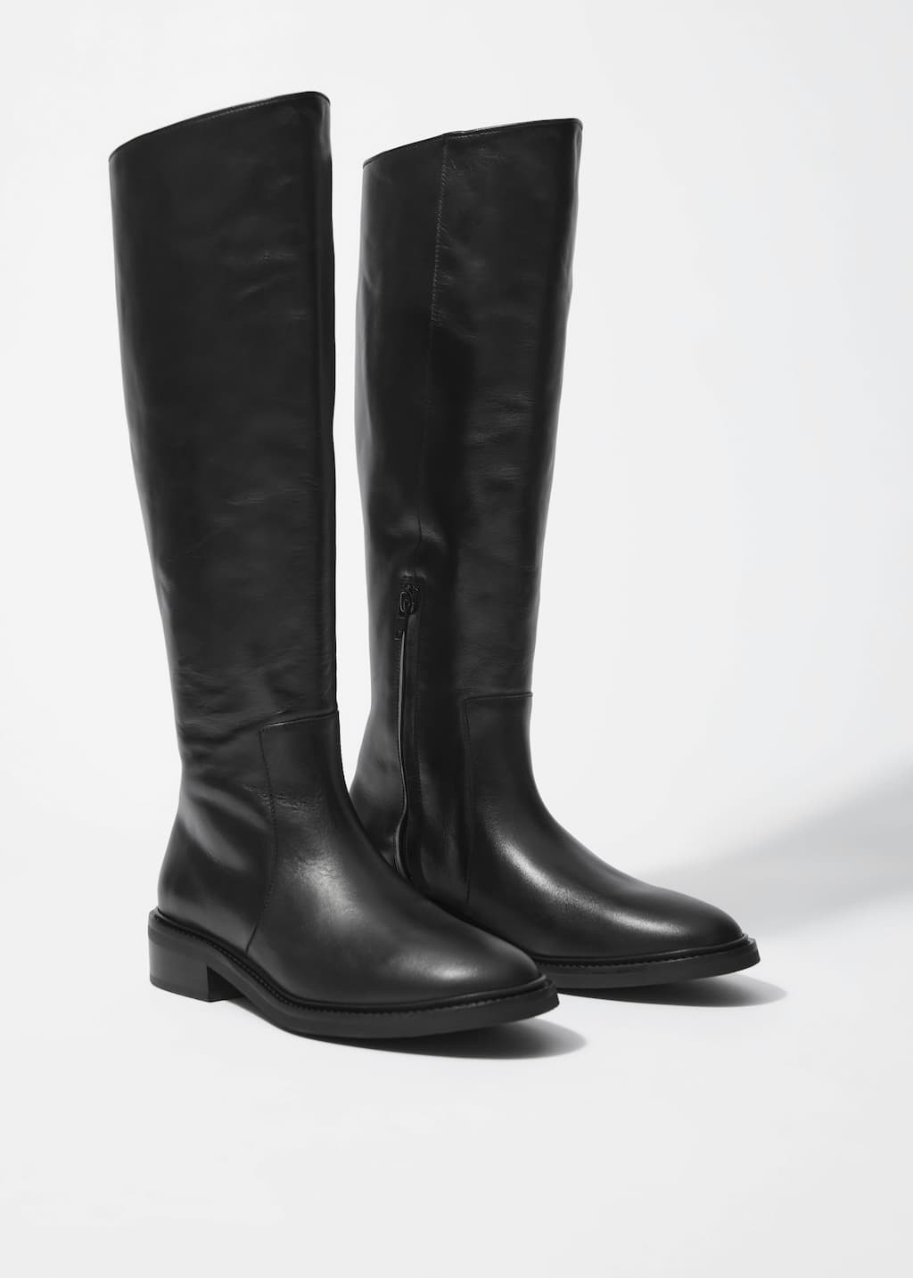 Image of Stivali in stile equestre in pelle