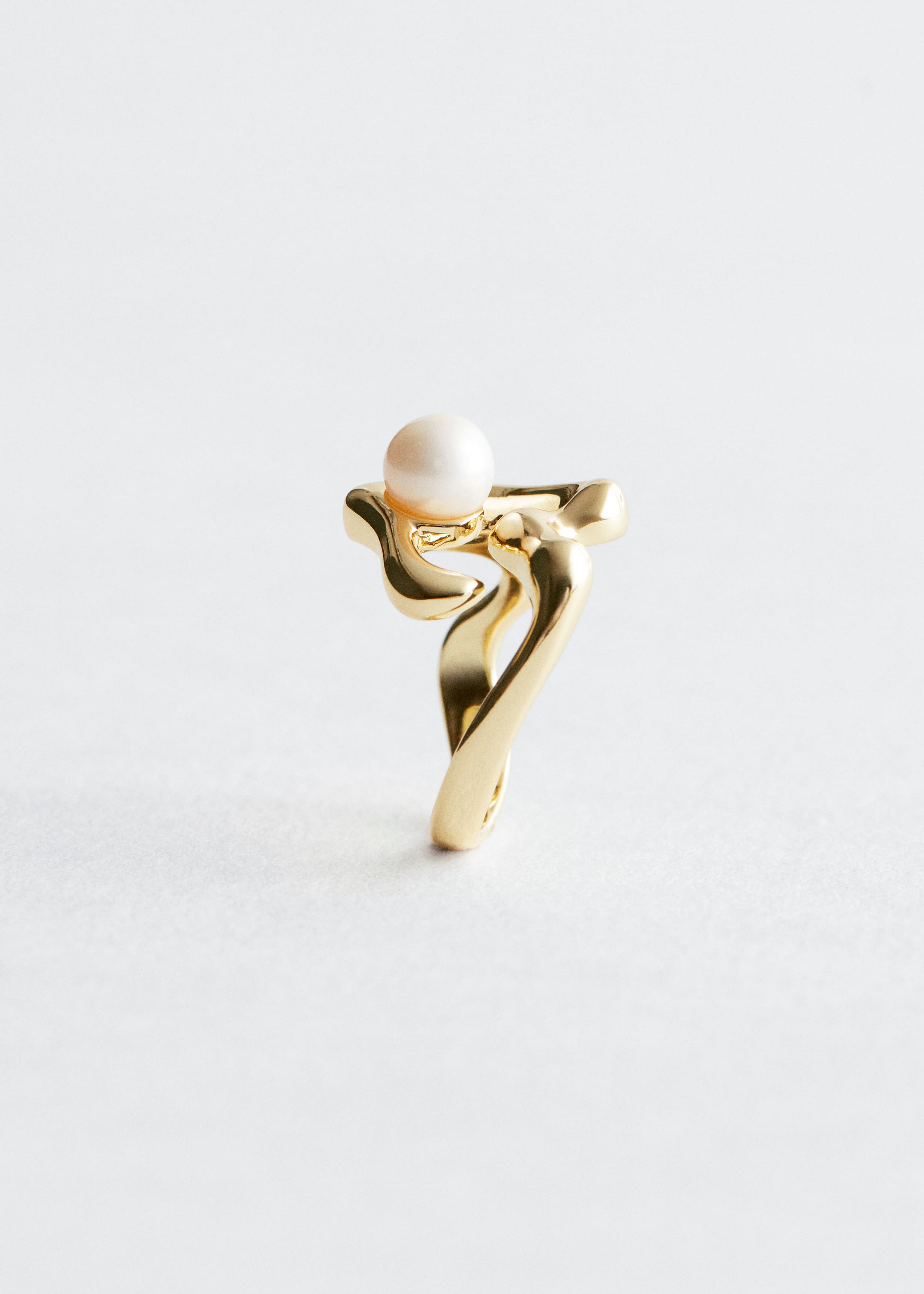 Größeres Bild ansehen: Ring mit Süßwasserperlen - Gold - Ladies | H&M DE 3