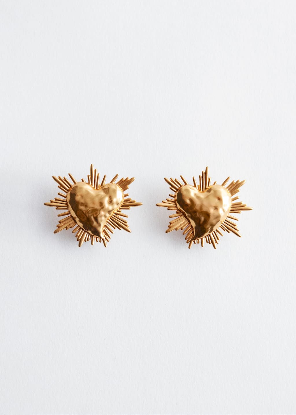 Image of Chunky Heart Earrings
