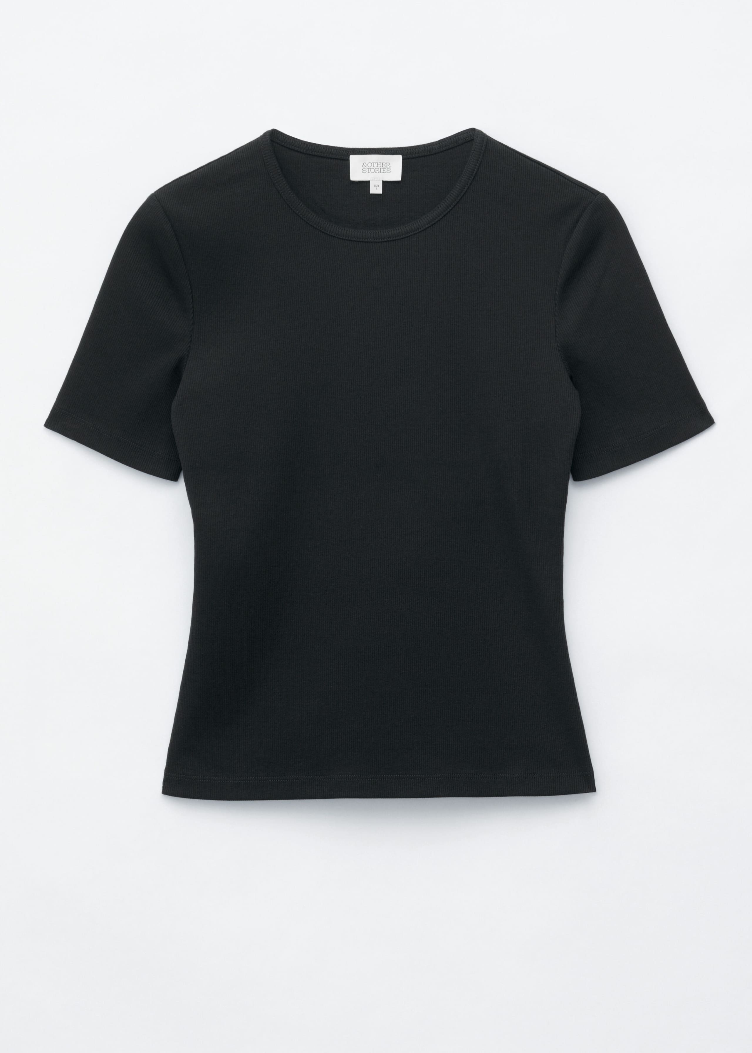 Ribbed T-Shirt - Black - Still Life
