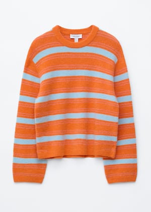 Orange/Blue Stripes