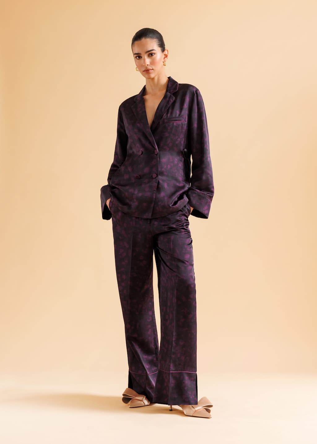 Image of Blazer chemise croisé