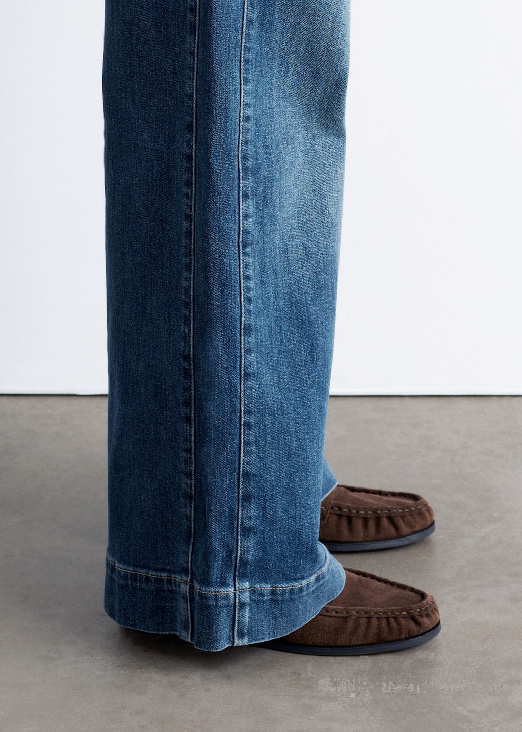 Image of Regular Wide-Leg Jeans