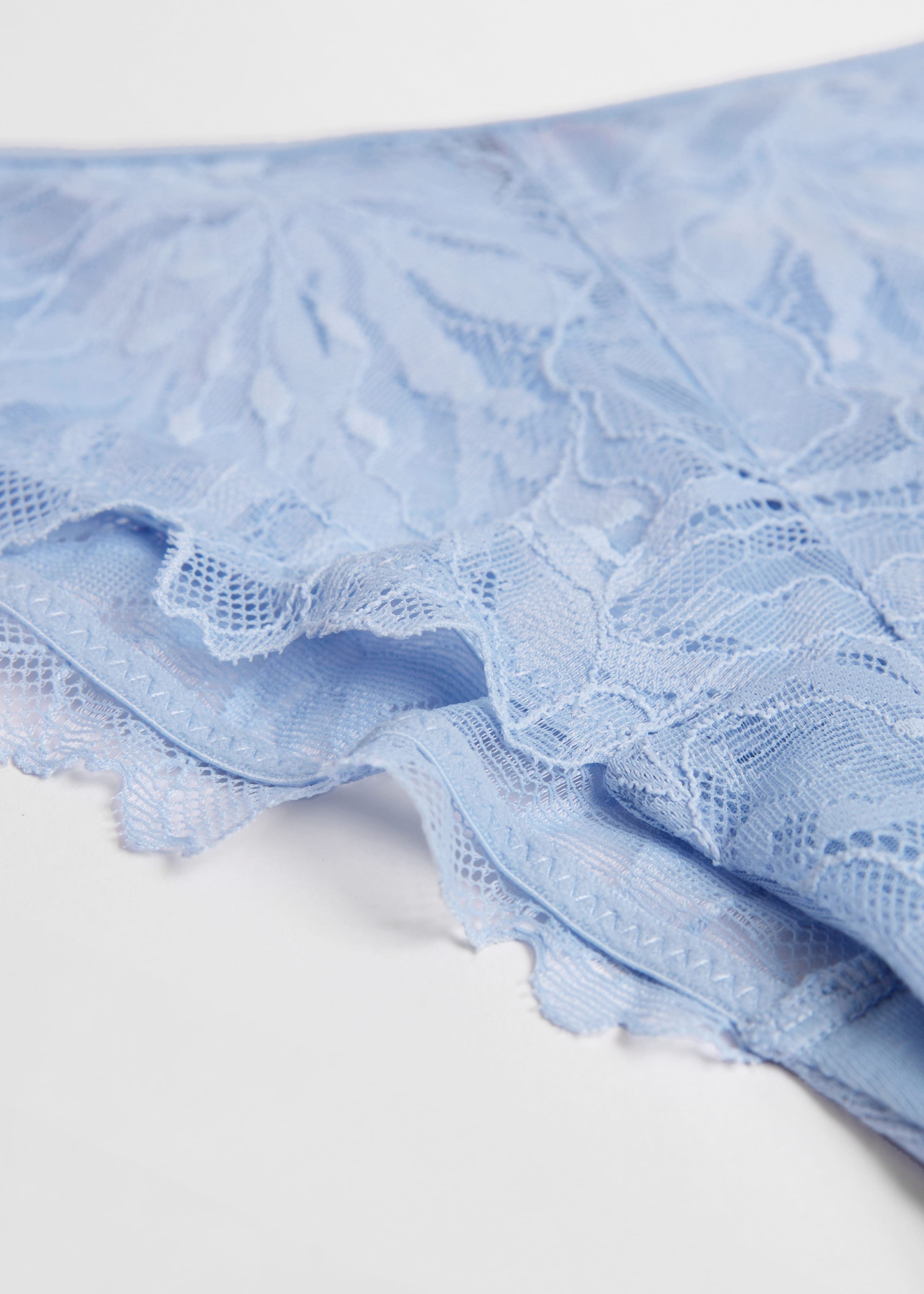 Floral Lace High-Leg Briefs - {{variantName}} - Descrizione dettagliata