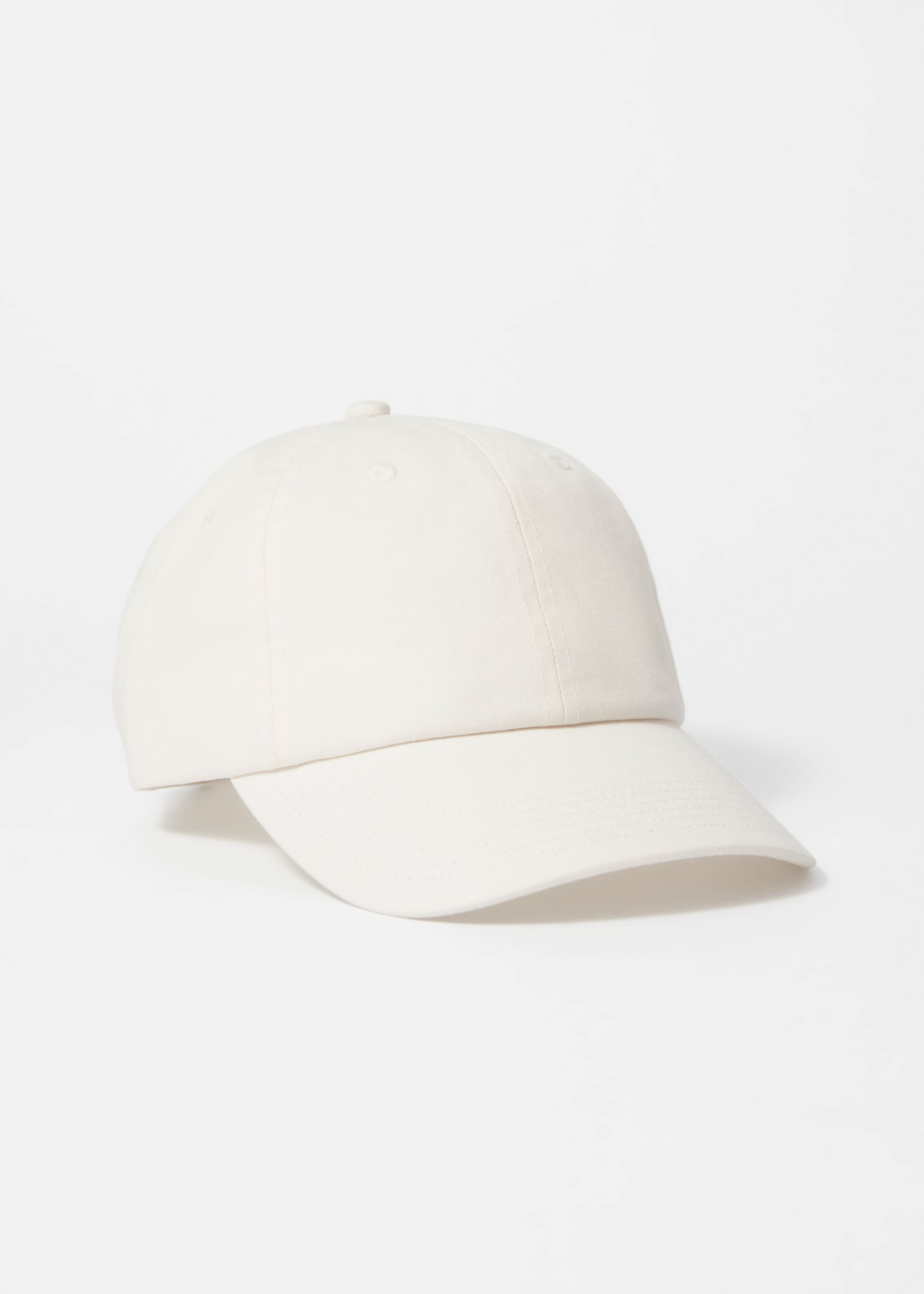 Zobacz większy obraz: Classic Baseball Cap - Biały - ONA | H&M PL 1