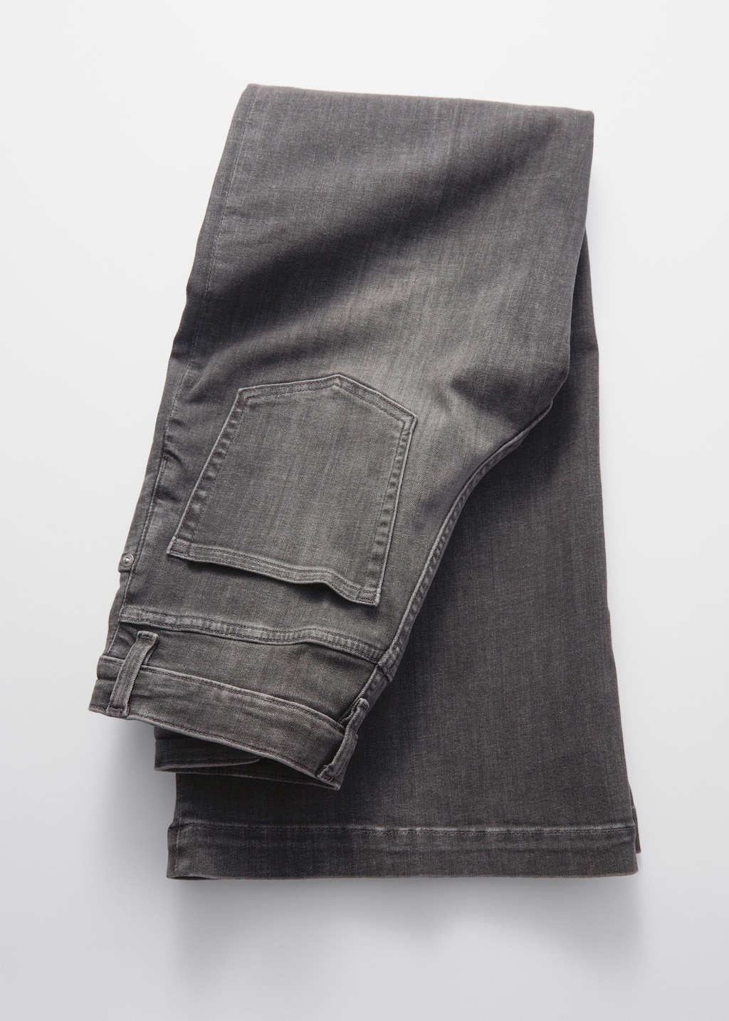 Image of Wide Press-Crease Jeans