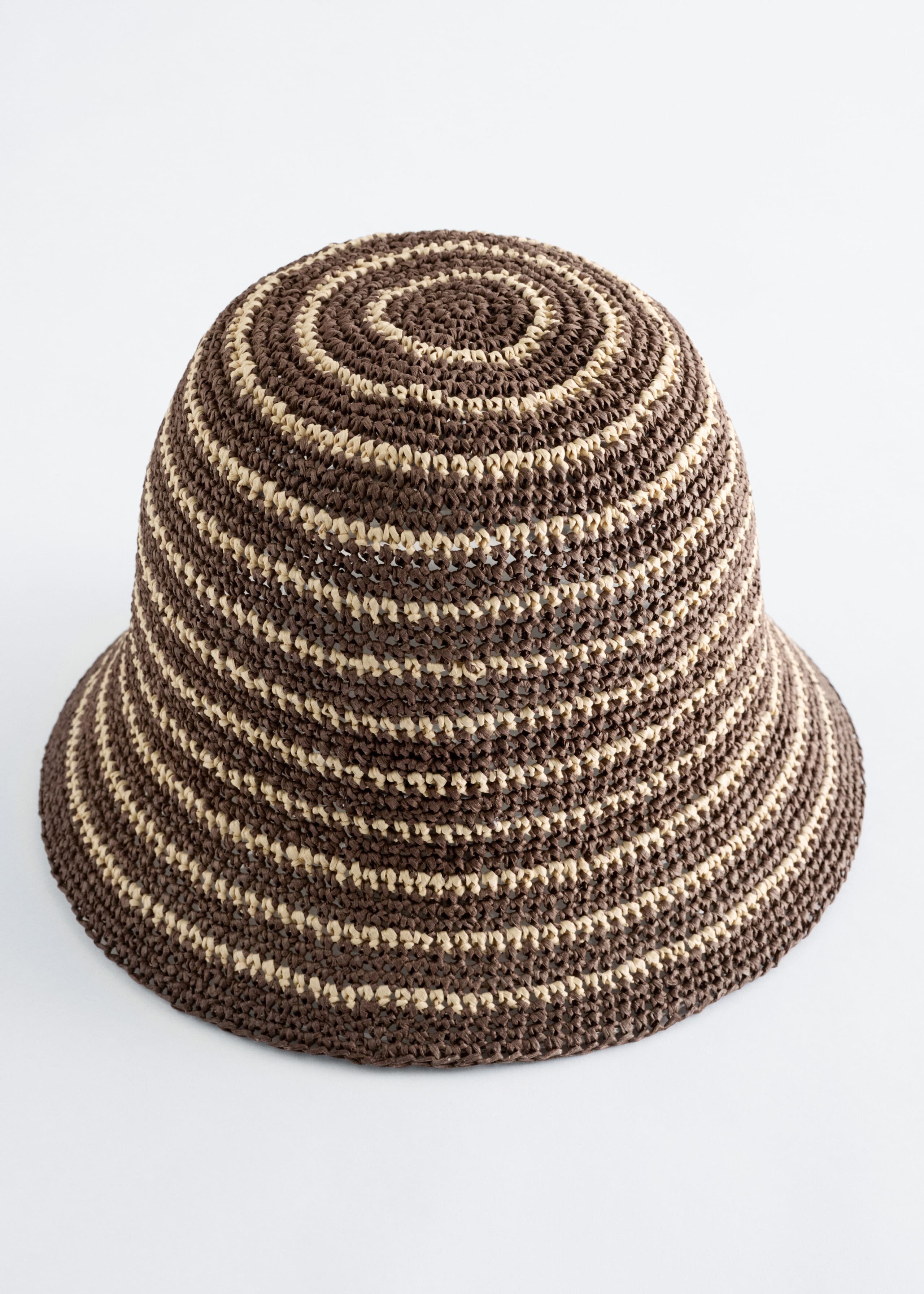 Woven Straw Bucket Hat - Straw - Still Life